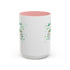 Kiss Me I'm Irish Cat  Accent Mug