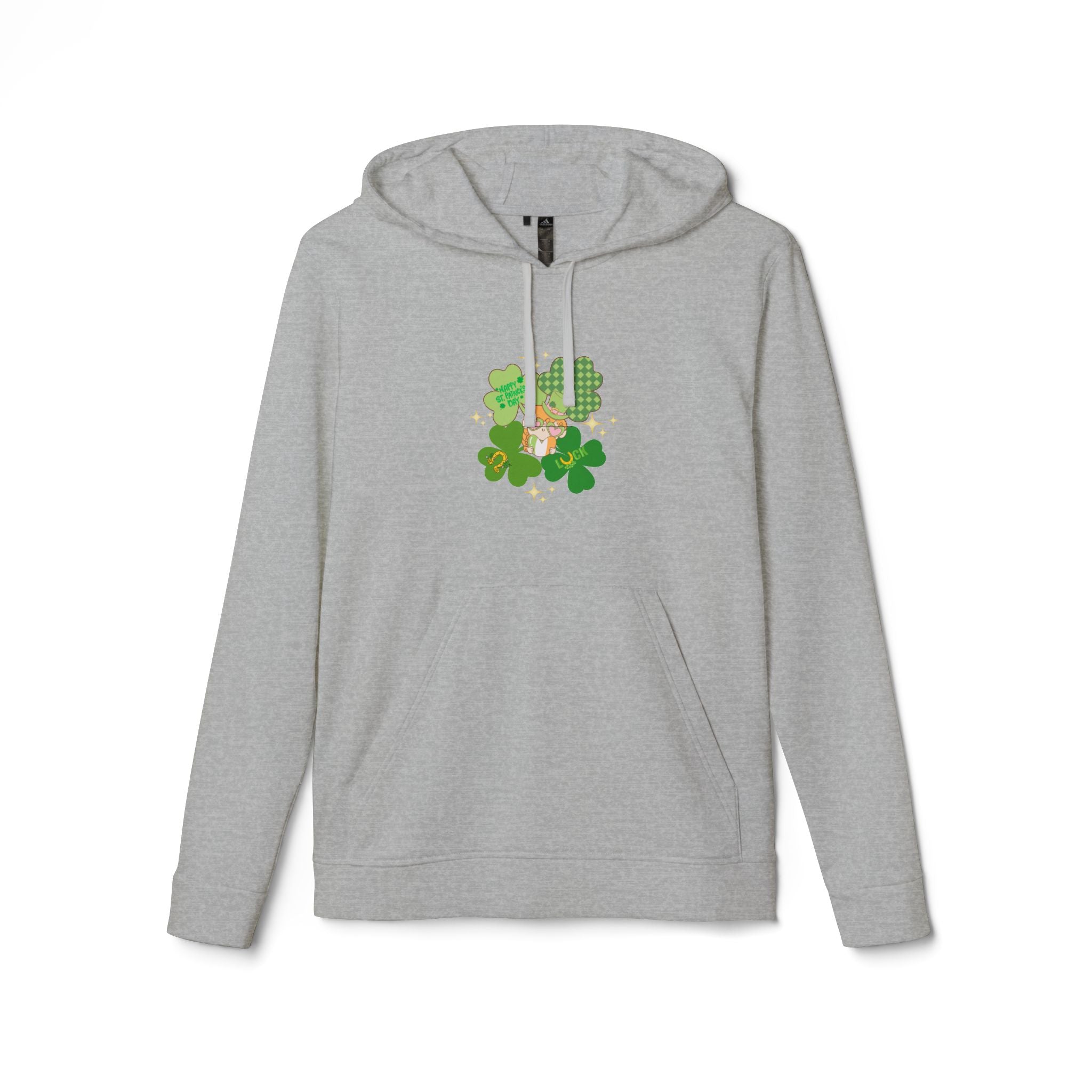 Retro St.Paddy's Day Adidas Unisex Fleece Hoodie