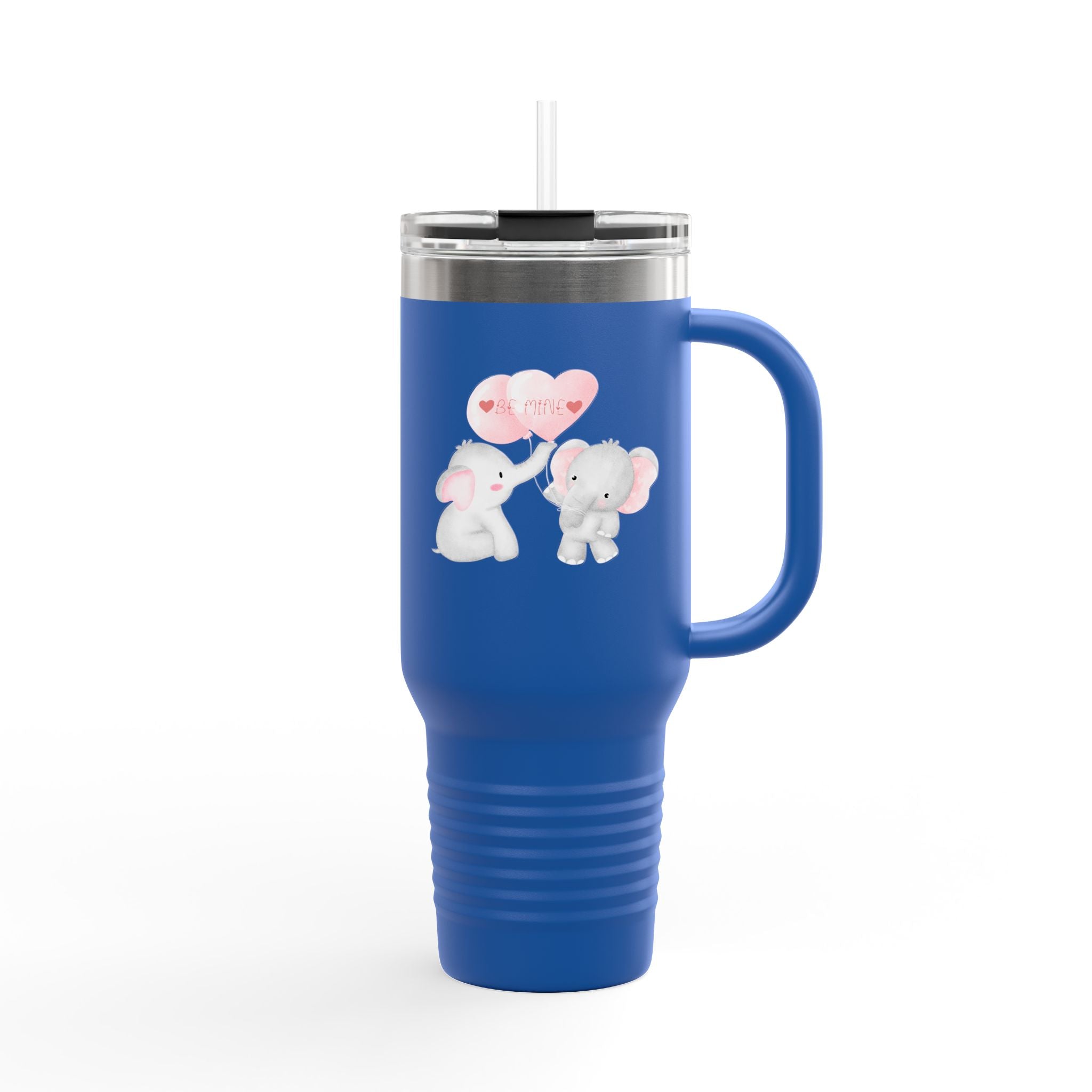 Be Mine Love  Insulated Travel Mug - 40oz - Perfect for Kids & Animal Lovers