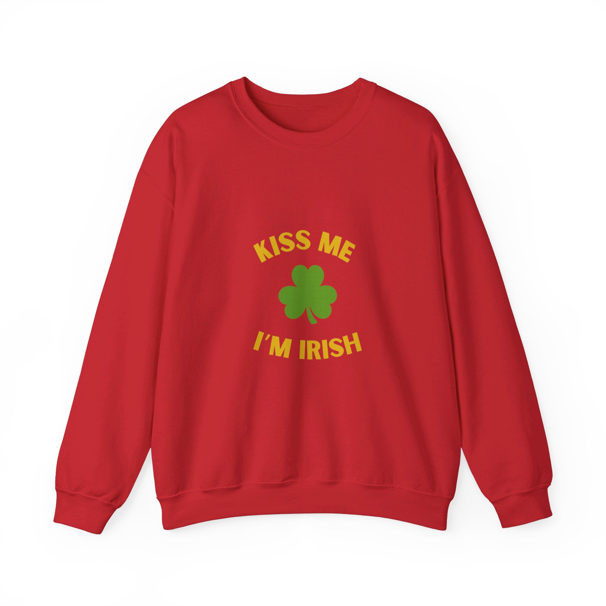 Kiss Me I'm Irish Unisex Heavy Blend™ Crewneck Sweatshirt