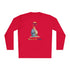 Father's Day King of the Castle Long Sleeve Tee | Unisex Lightweight Shirt