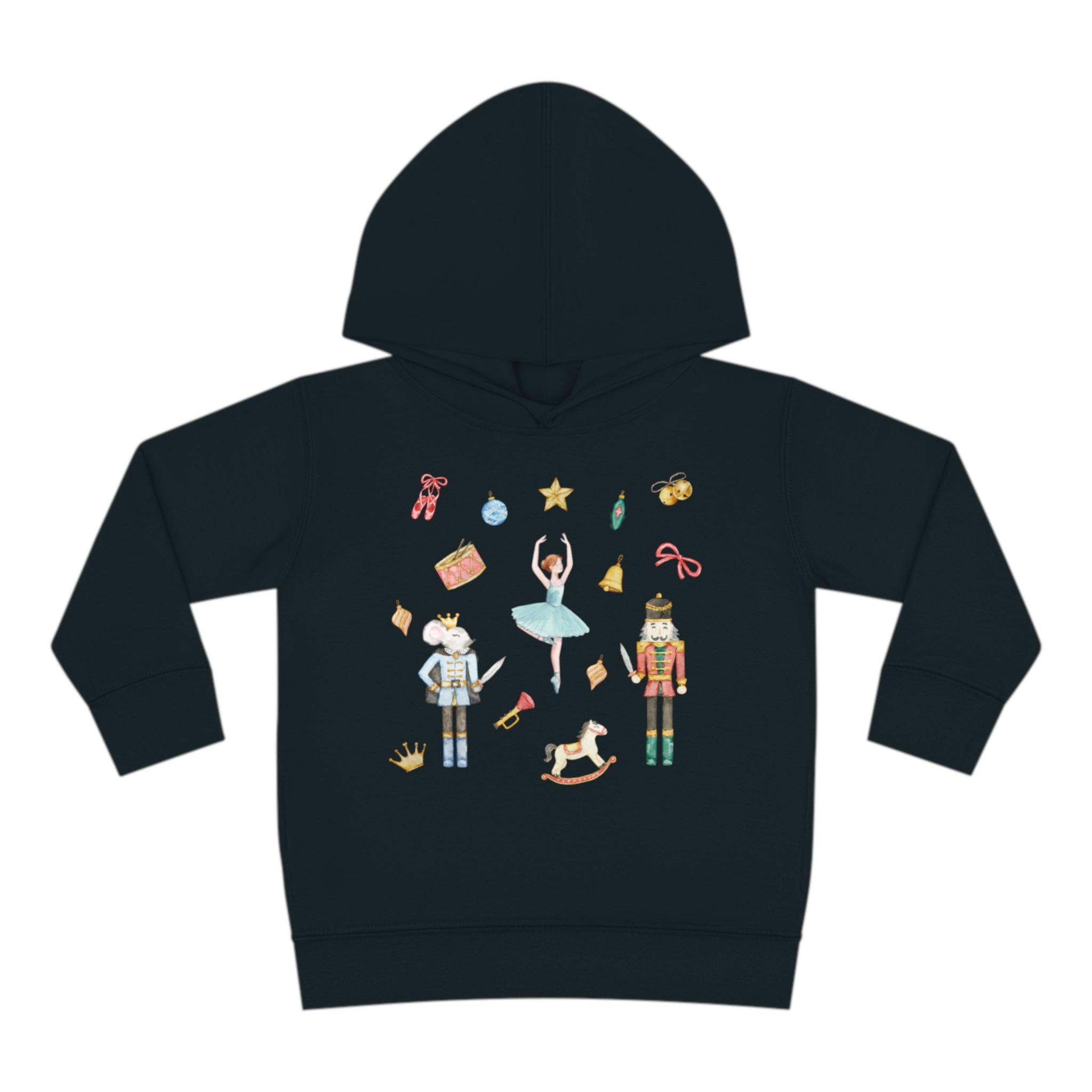 Nutcracker Toddler Pullover Fleece Hoodie