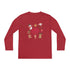 Merry Christmas Crew Youth Long Sleeve Competitor Tee