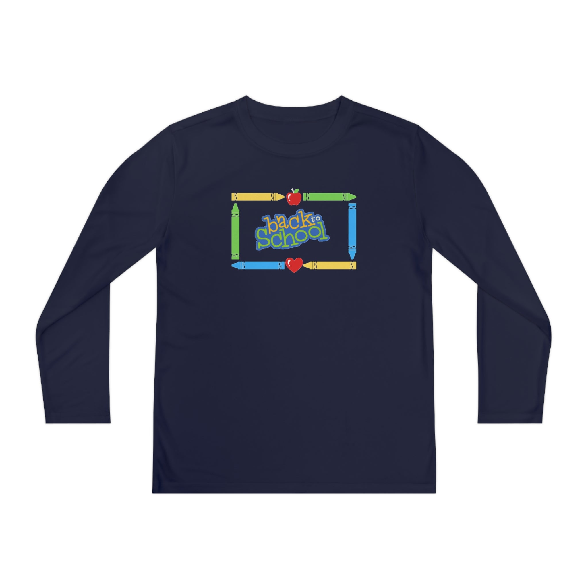 Back To School Youth Long Sleeve Competitor Tee