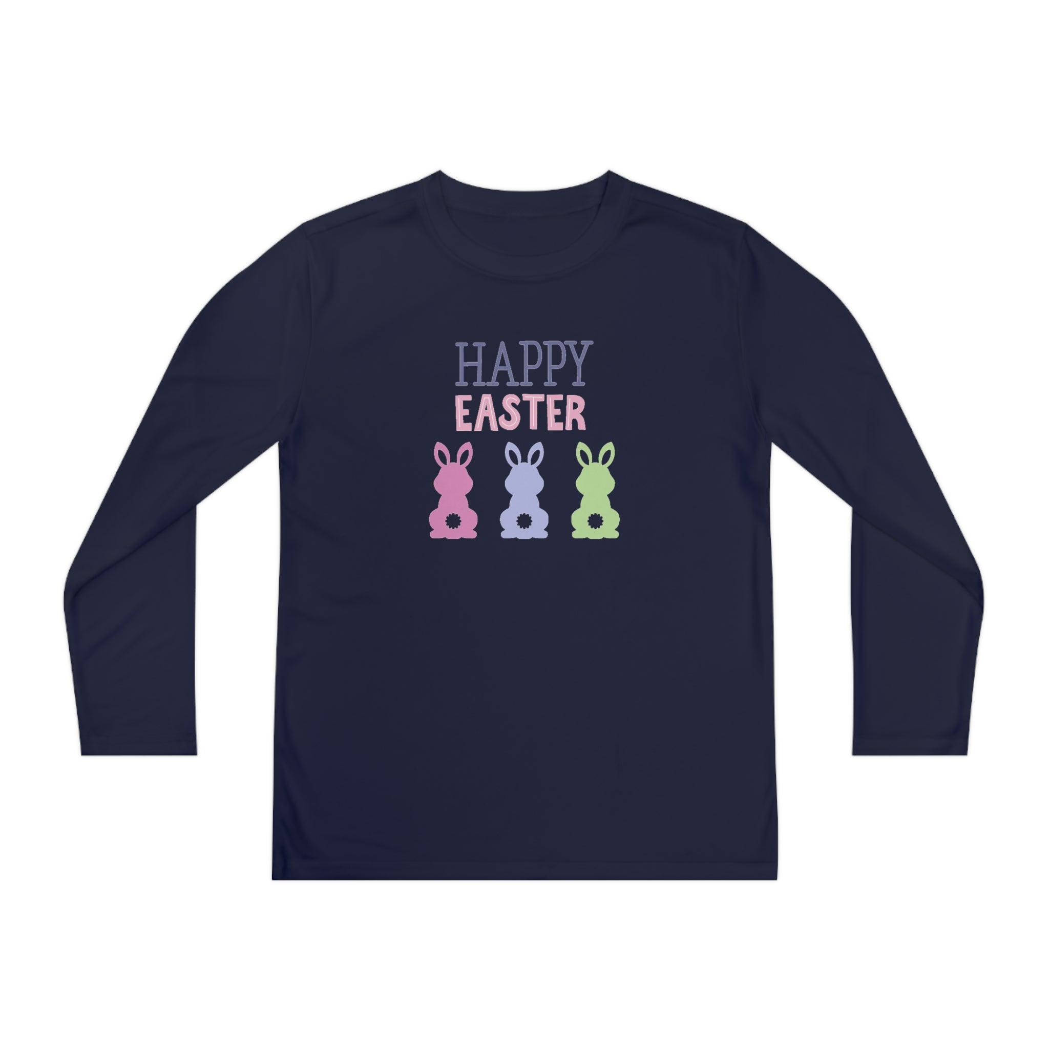 Have A Bunny-tastic Easter Youth Long Sleeve Competitor Tee