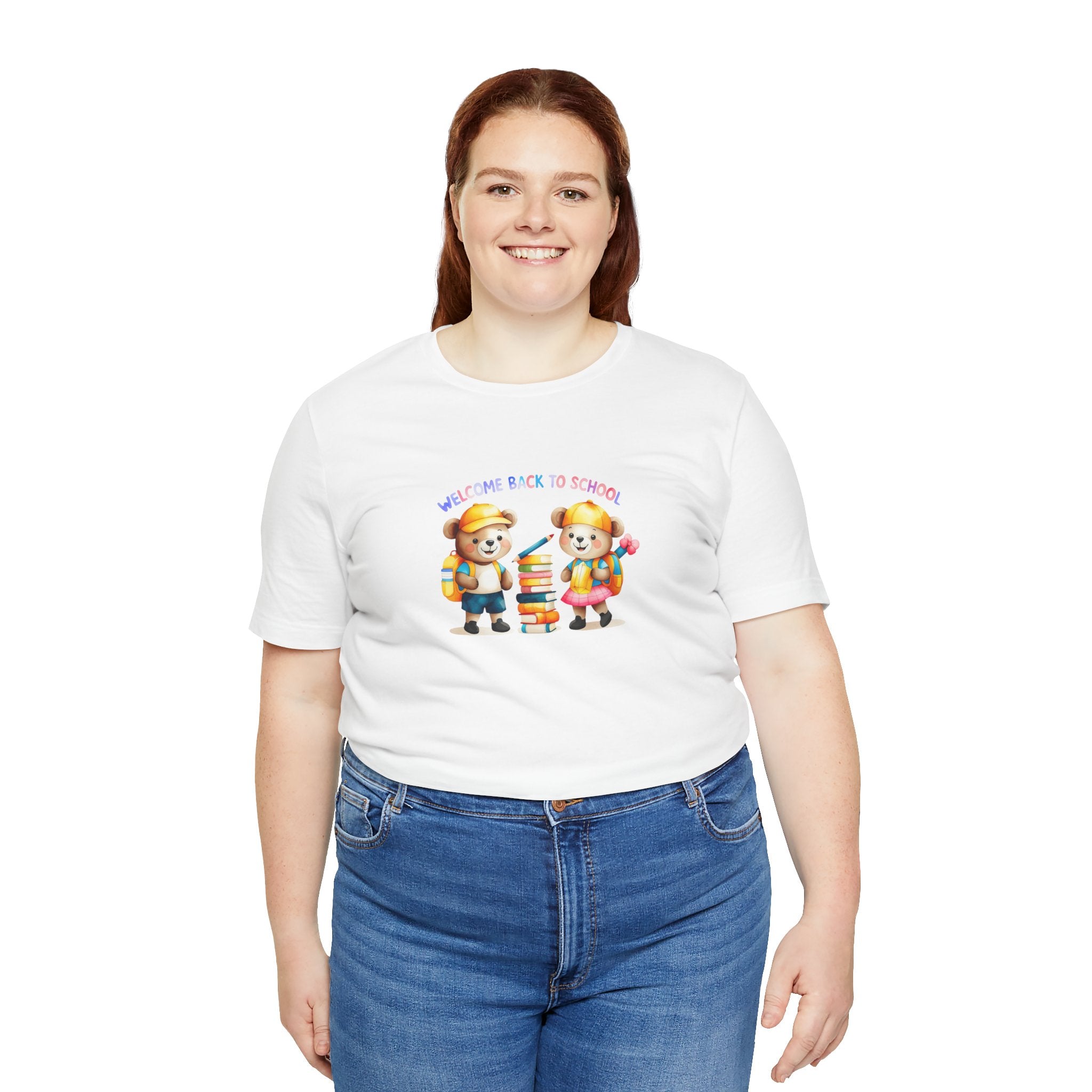 Welcome Back to School Fun Unisex Jersey Short Sleeve Tee
