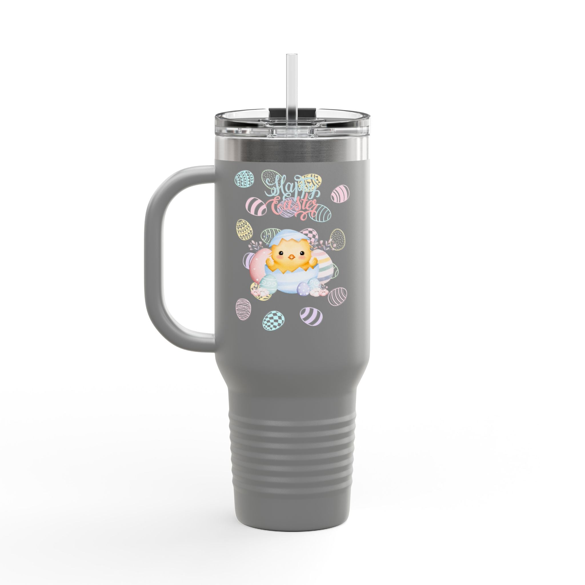 Chick Happy Easter Insulated Travel Mug - 40oz