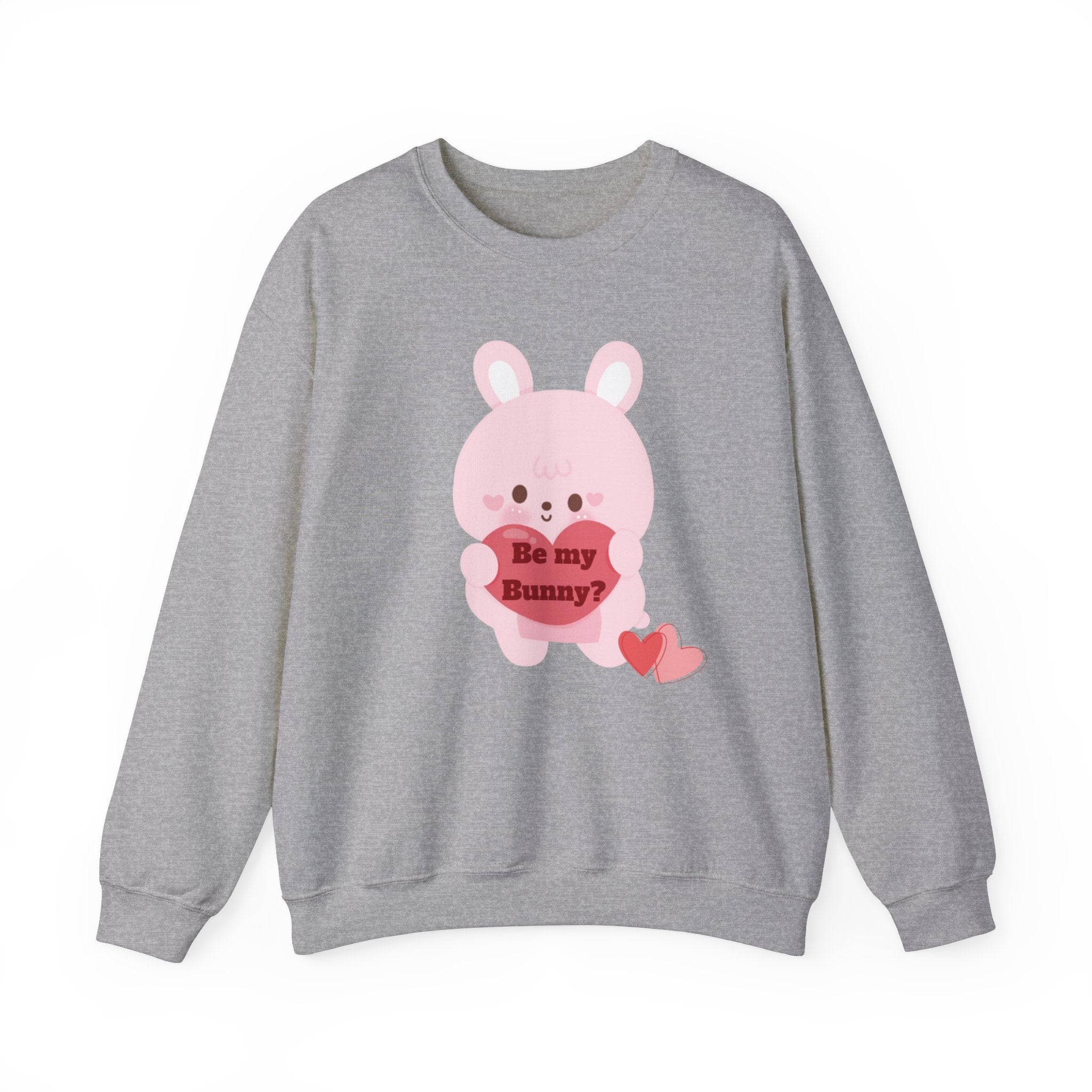 V-Day Bunny Unisex Heavy Blend™ Crewneck Sweatshirt