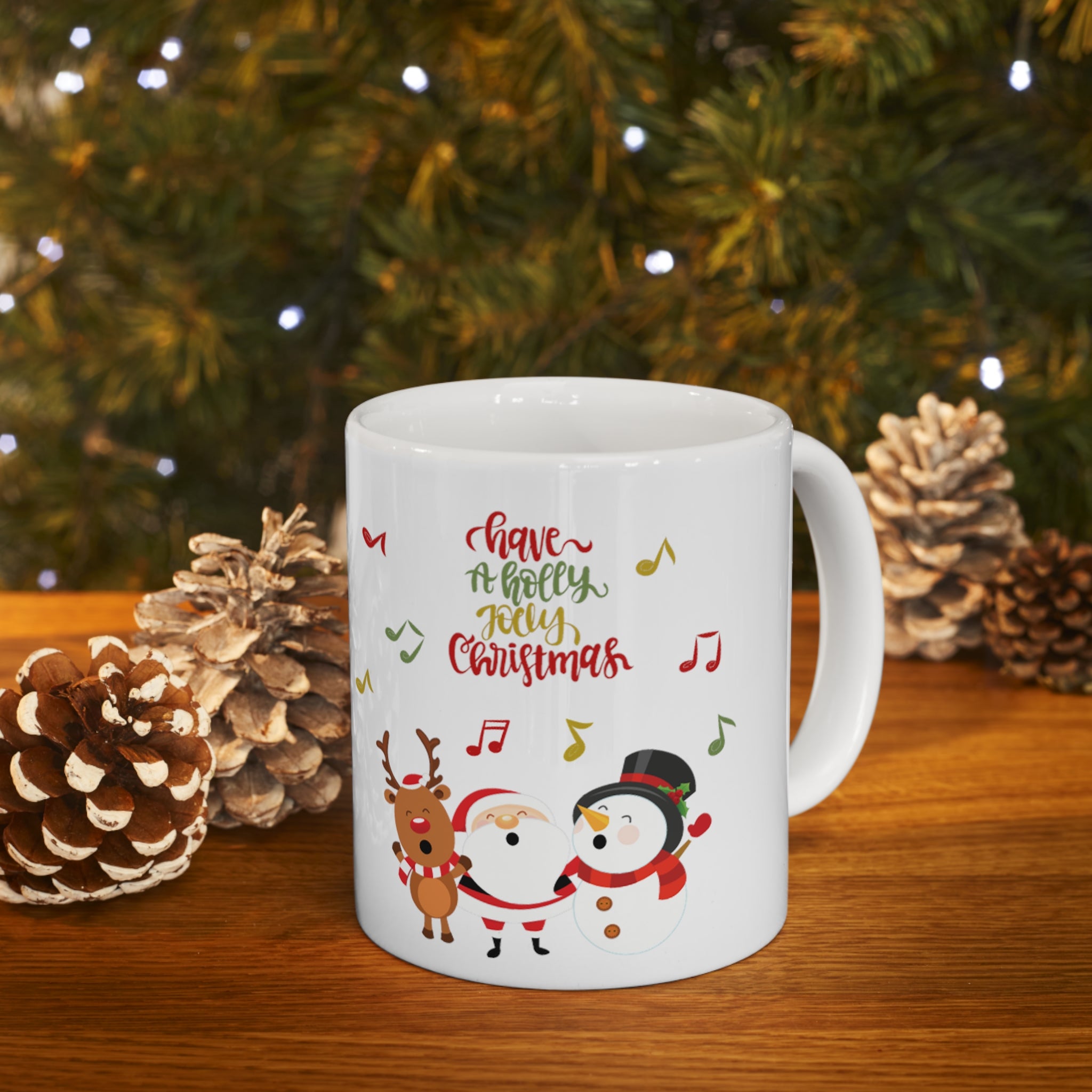 Have A Holly Jolly Christmas Ceramic Mug 11oz