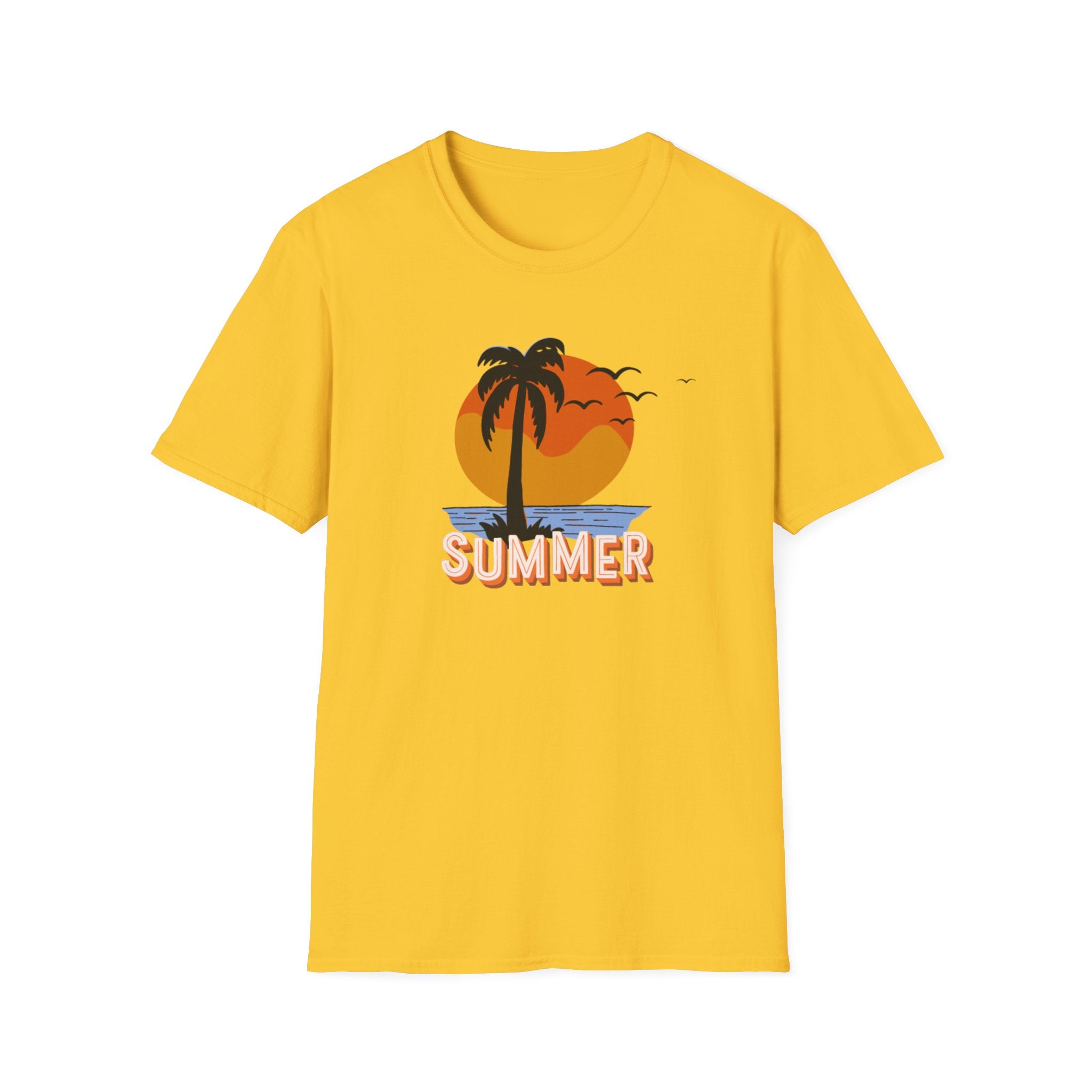 Summer Sunset Unisex Softstyle T-Shirt