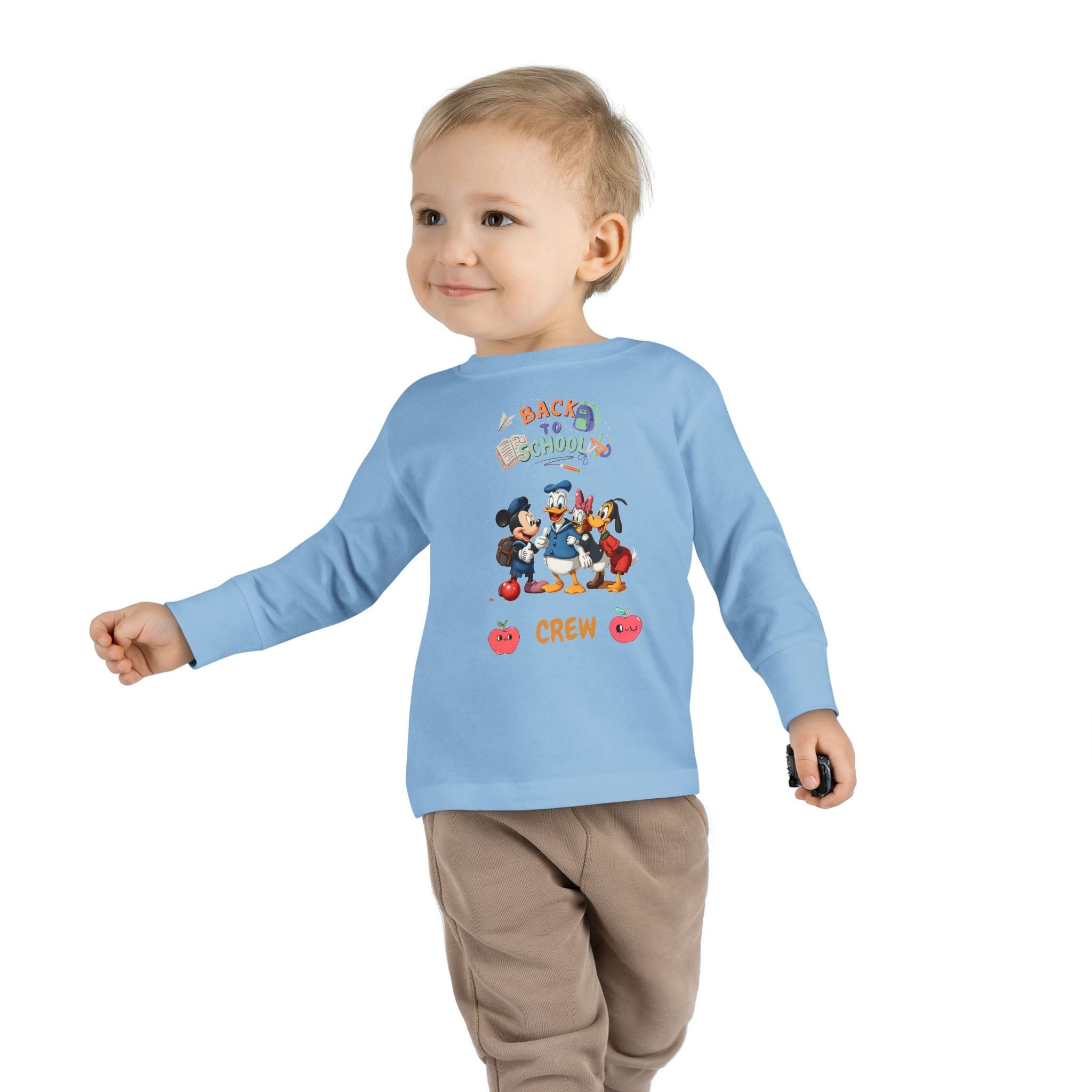 Back to School Crew Toddler Long Sleeve Tee