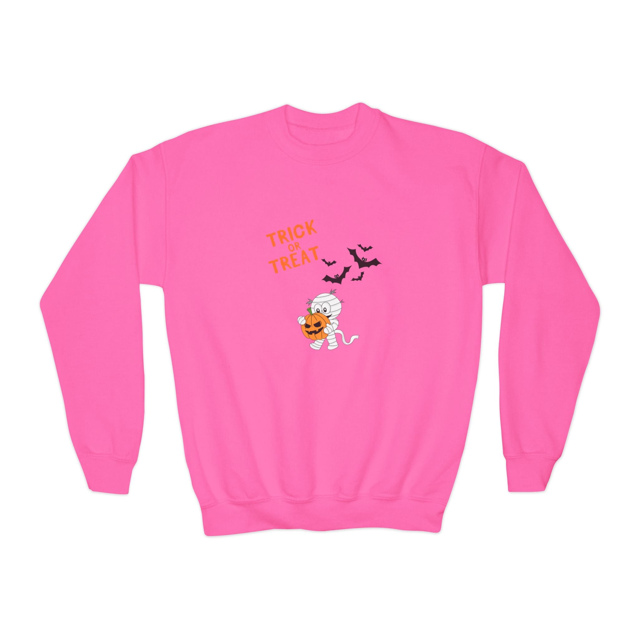 Merry Halloween Youth Crewneck Sweatshirt