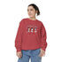 Snowman Crew Unisex Garment-Dyed Sweatshirt