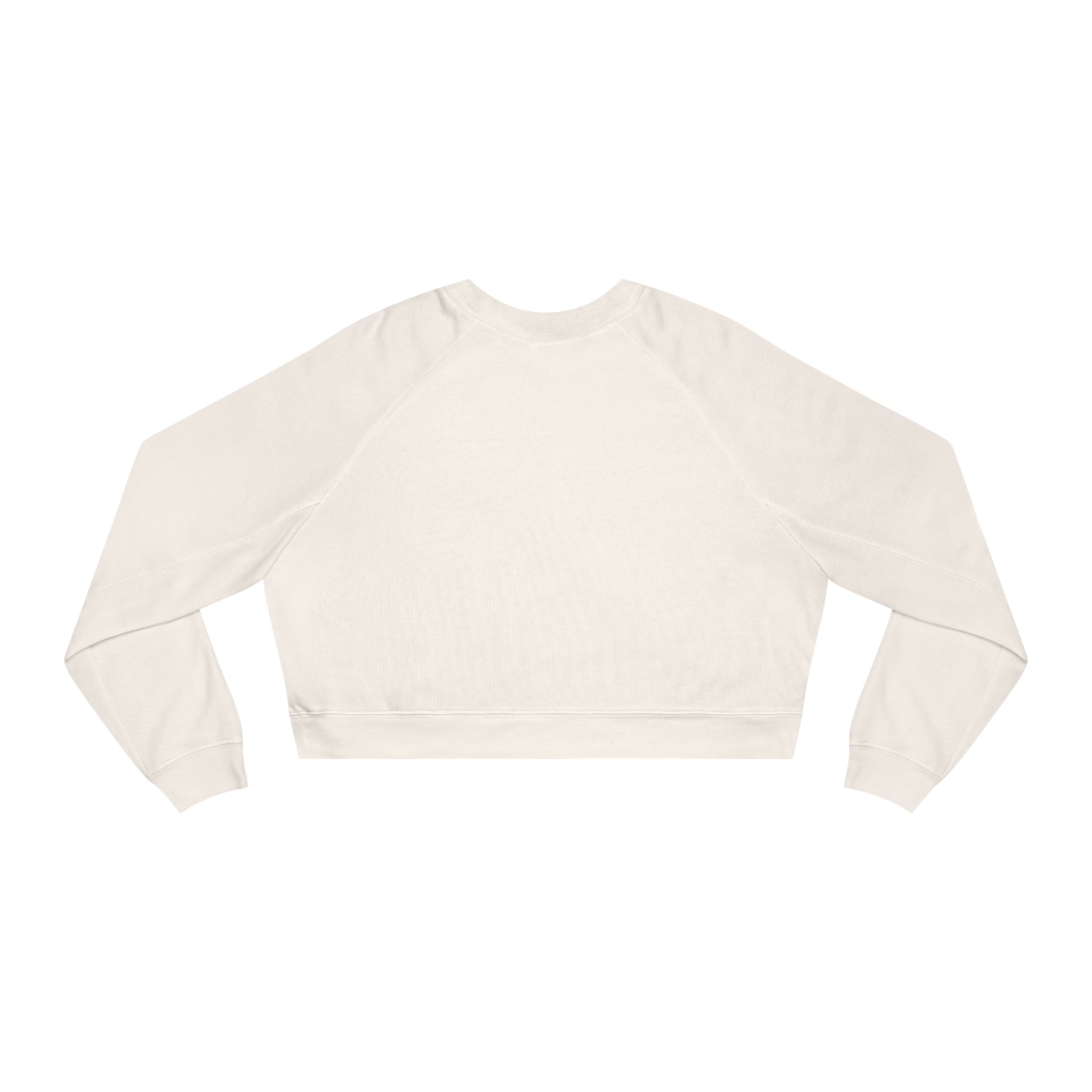 Happy Thanksgiving Women's Cropped Fleece Pullover