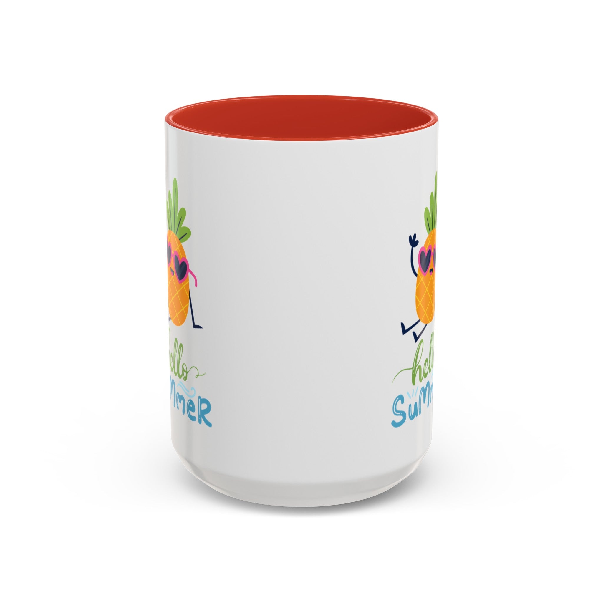 Hello Summer Fun Accent Coffee Mug (11, 15oz)