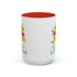 Hello Summer Fun Accent Coffee Mug (11, 15oz)