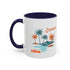 Summer Season Vibes Accent Coffee Mug (11, 15oz)