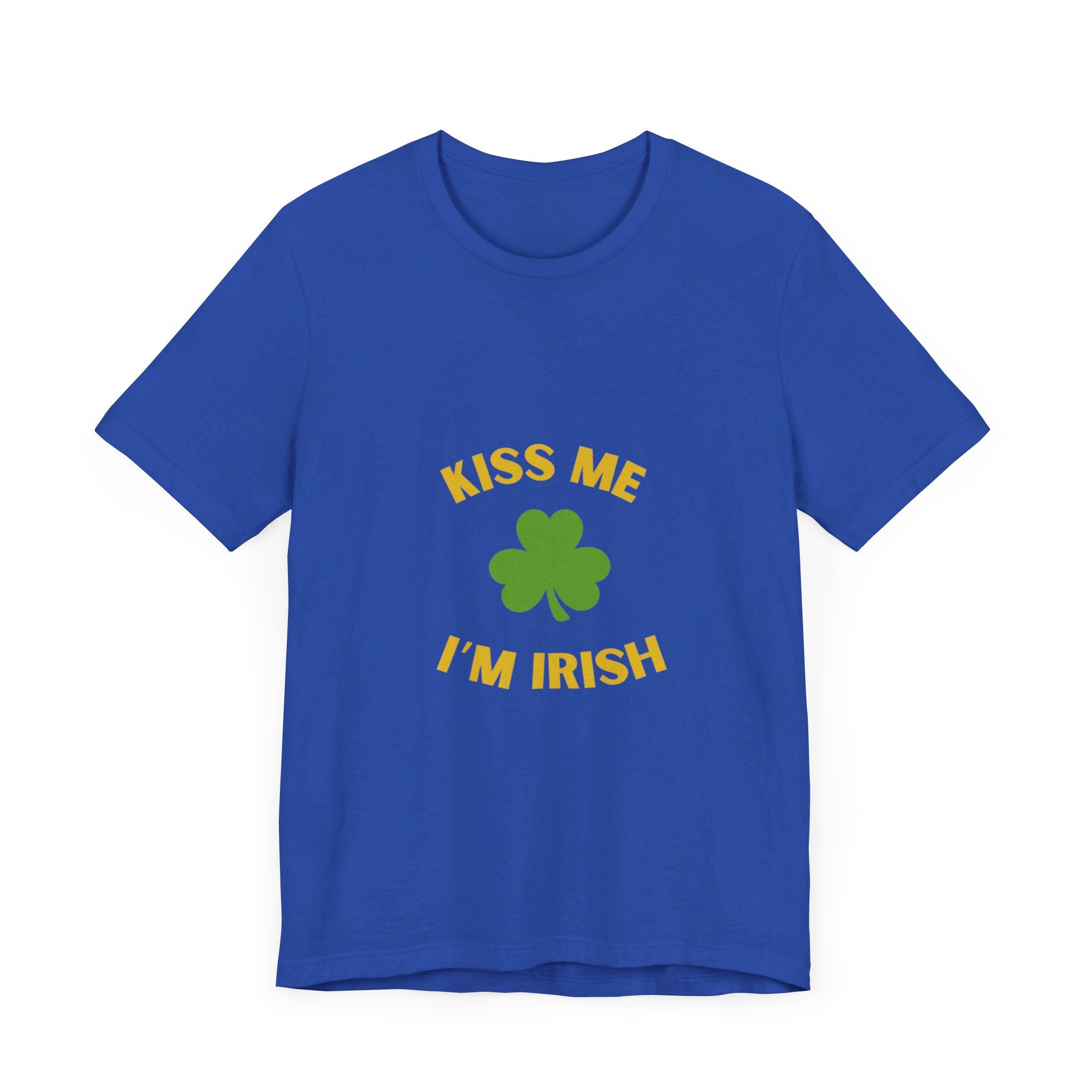 Kiss Me I'm Irish Unisex Jersey Short Sleeve Tee
