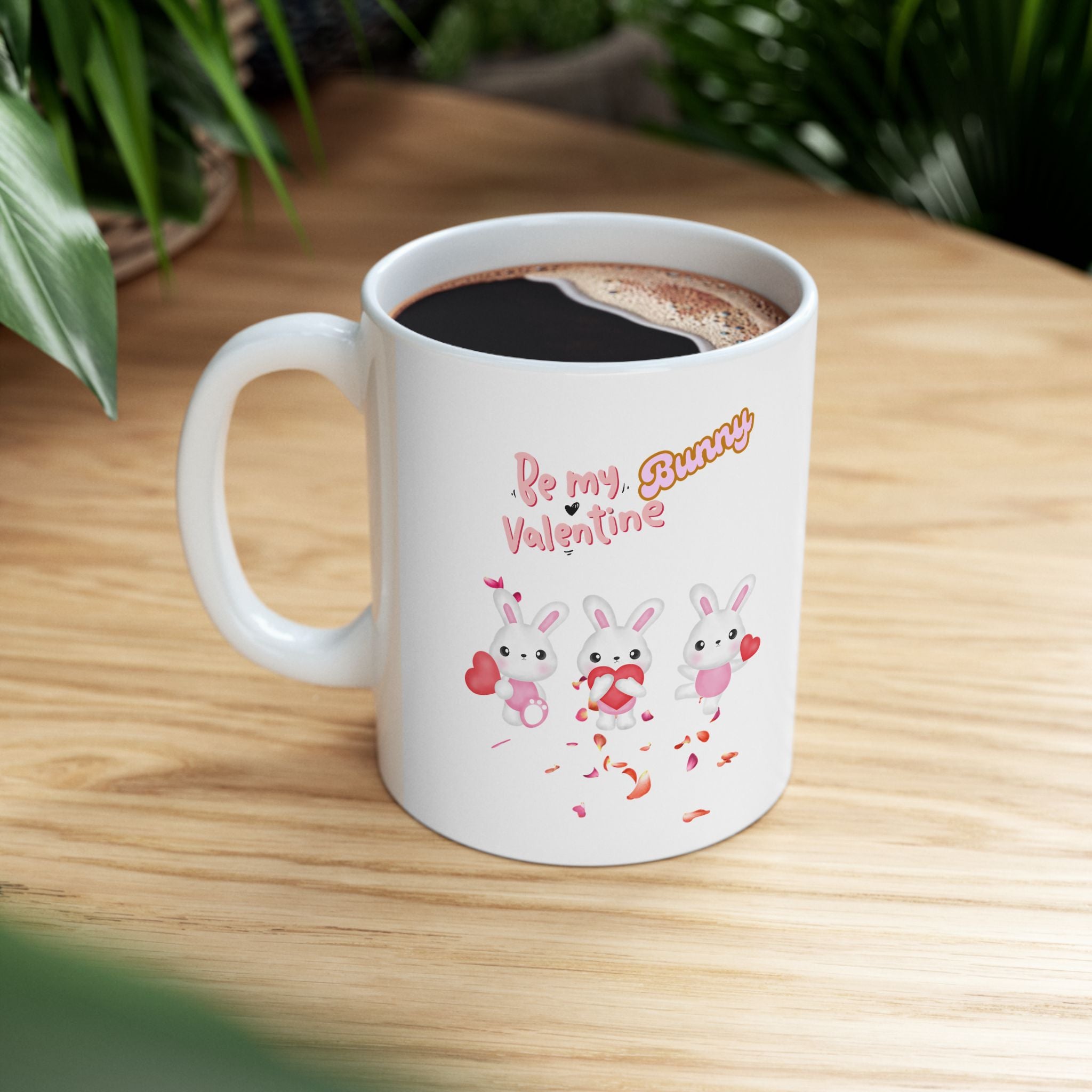 My Bunny Valentine Ceramic Mug, (11oz, 15oz)