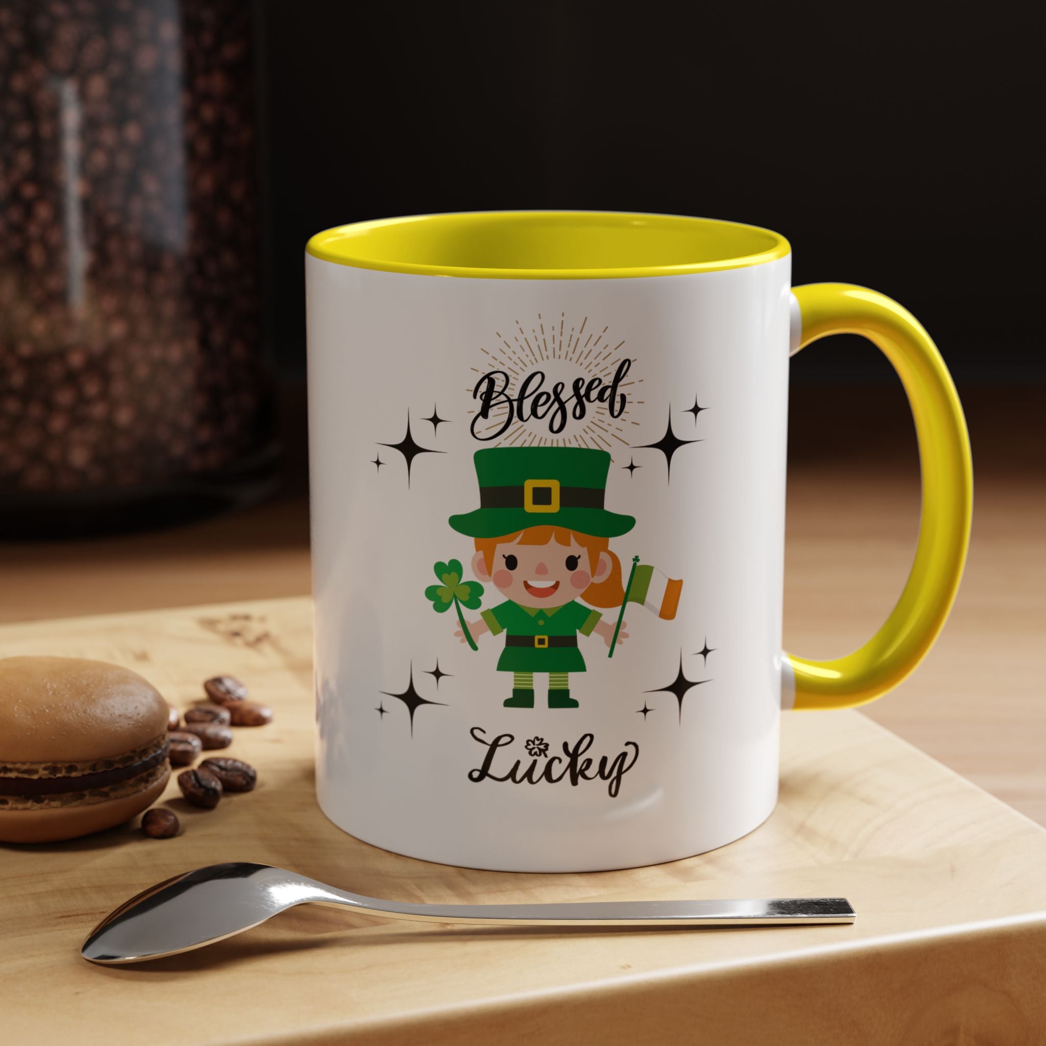 Blessed & Lucky St. Patrick's Day Coffee Mug