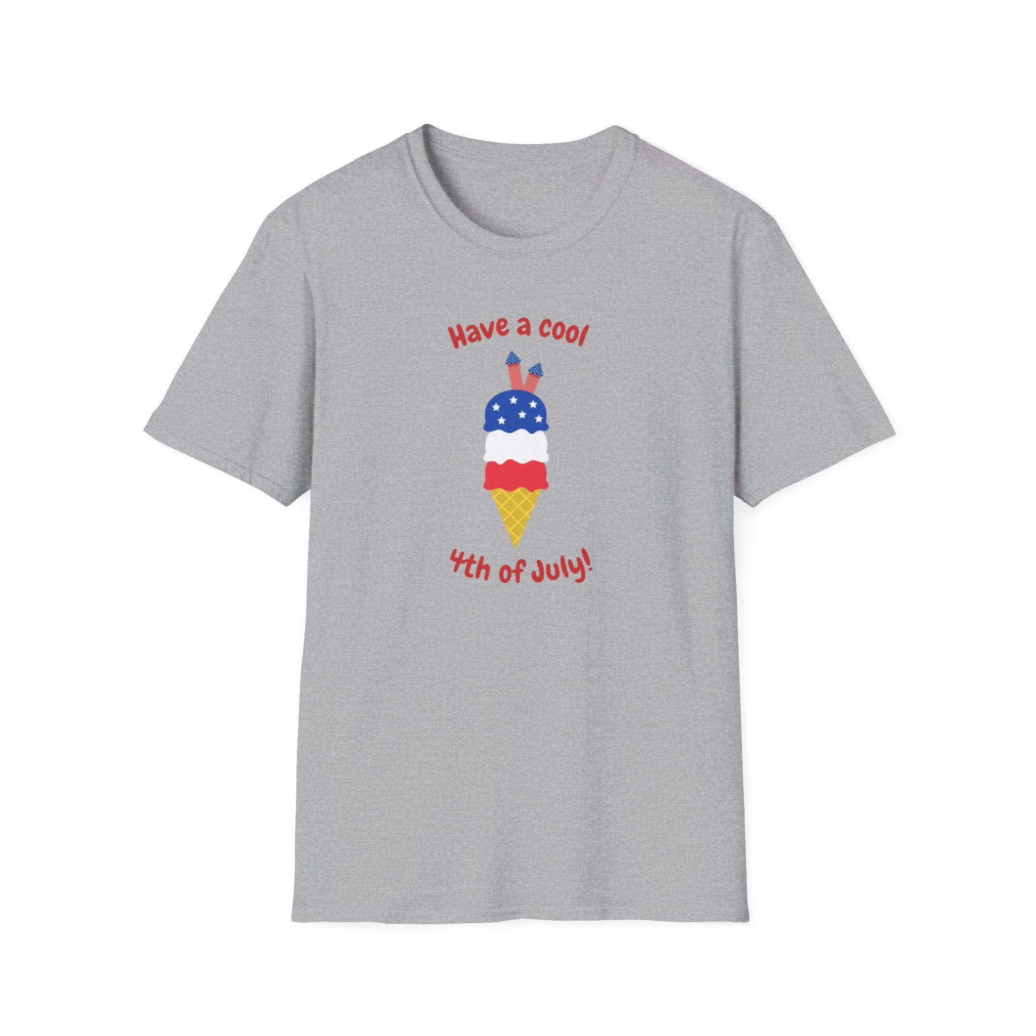 Have A Cool 4th Of July Unisex Softstyle T-Shirt