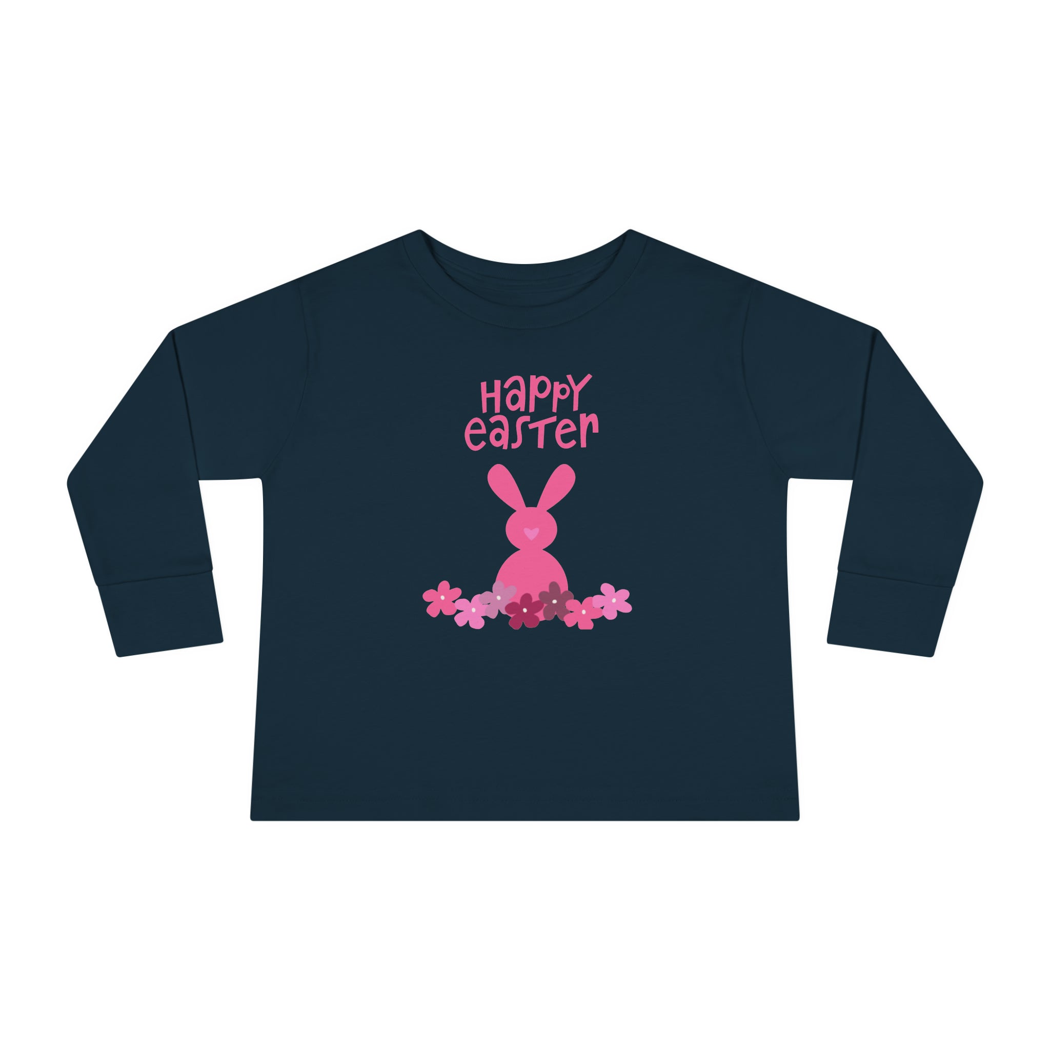 Happy Bunny Day Toddler Long Sleeve Tee