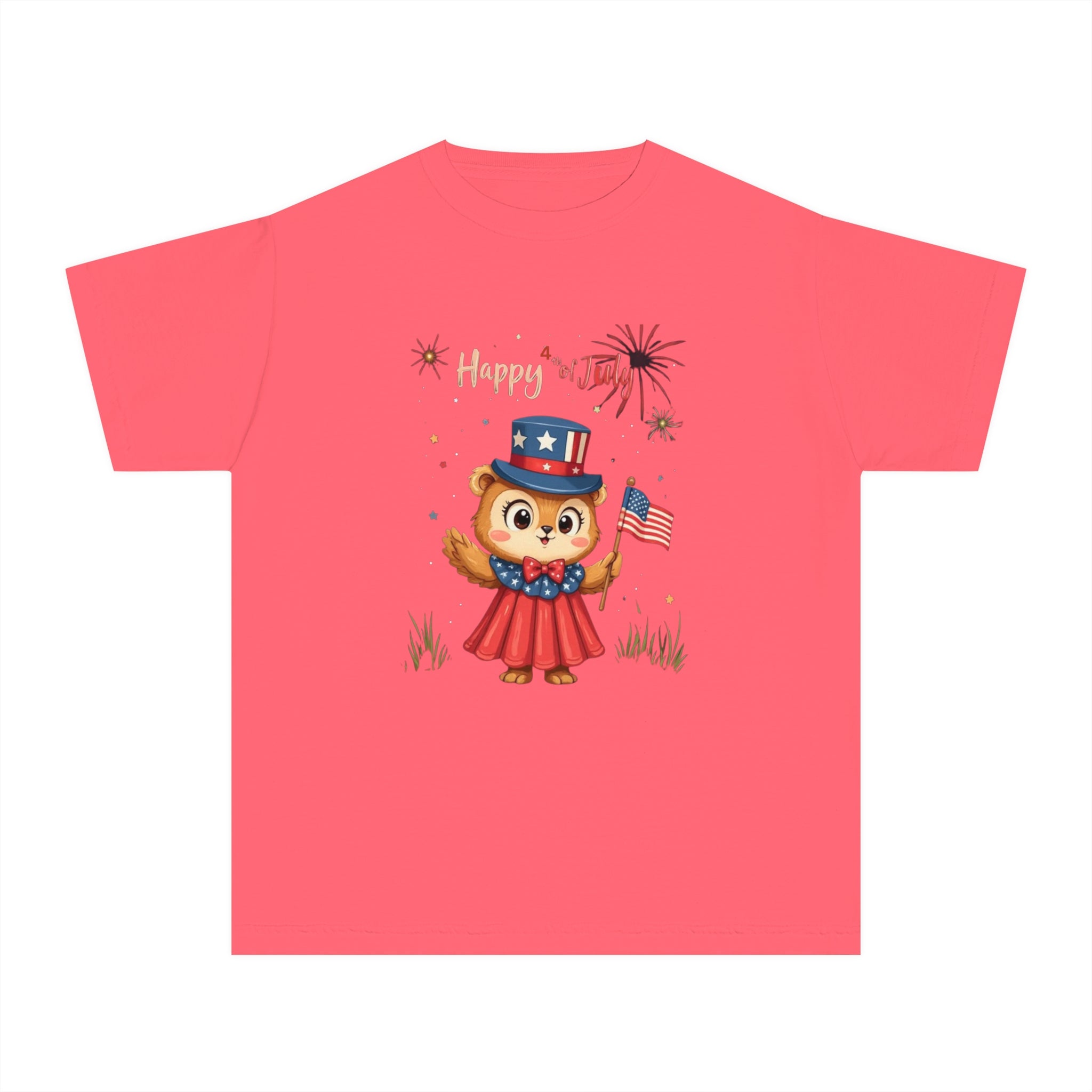 Happy Independence Day Youth Midweight Tee