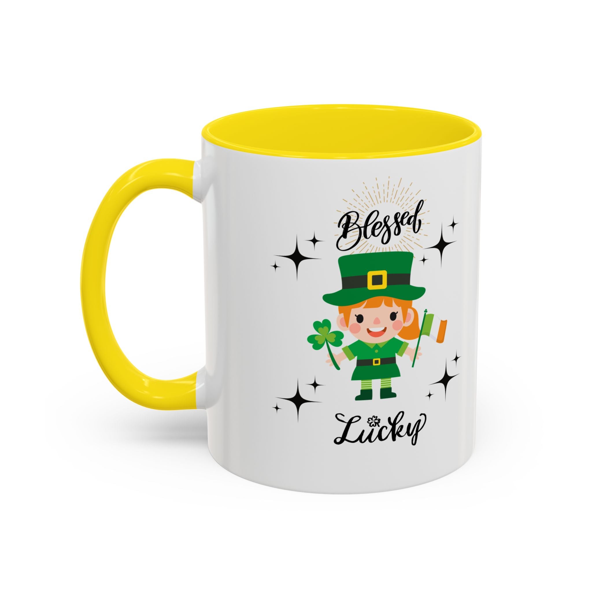 Blessed & Lucky St. Patrick's Day Coffee Mug
