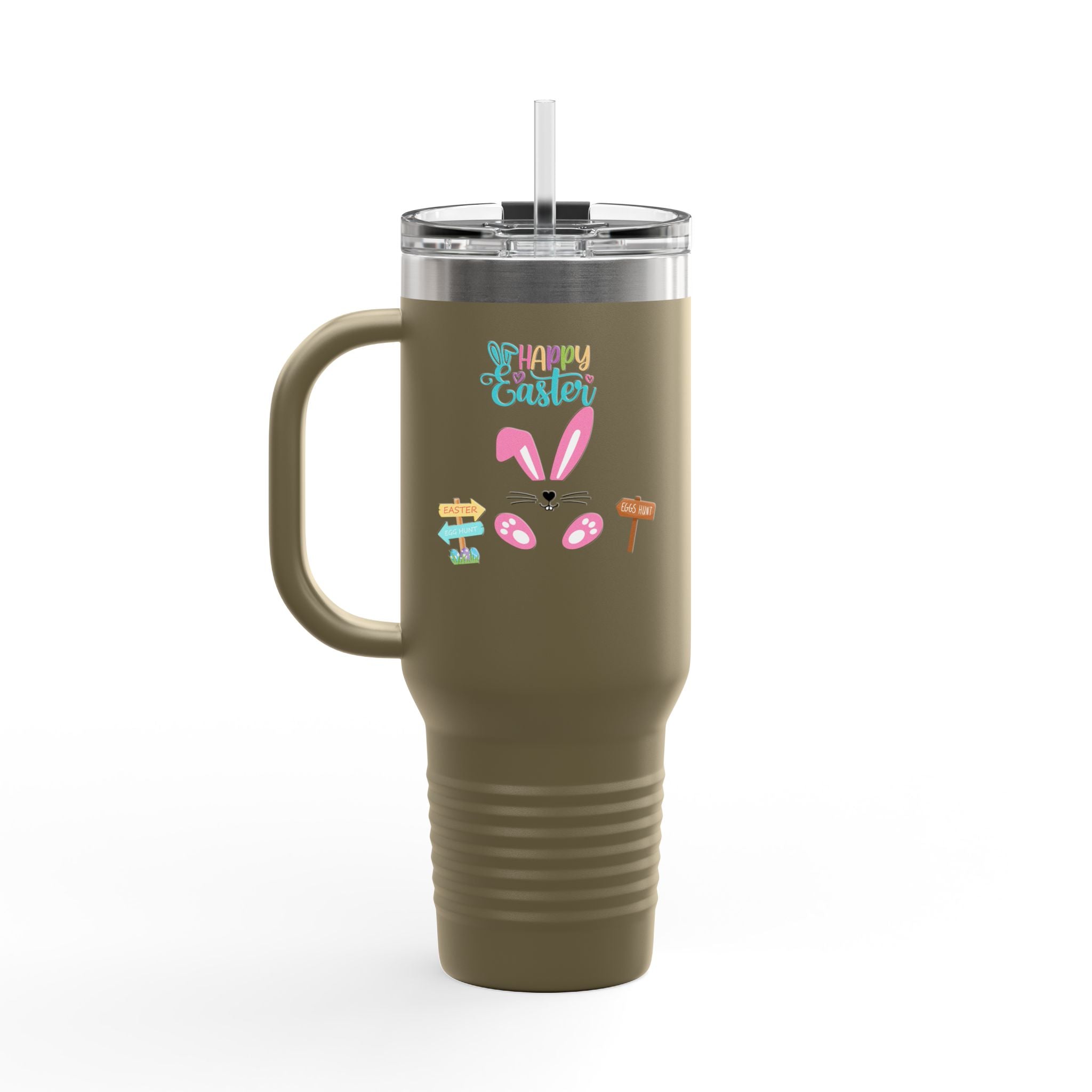 Follow Me To Hunt Insulated Travel Mug, 40oz