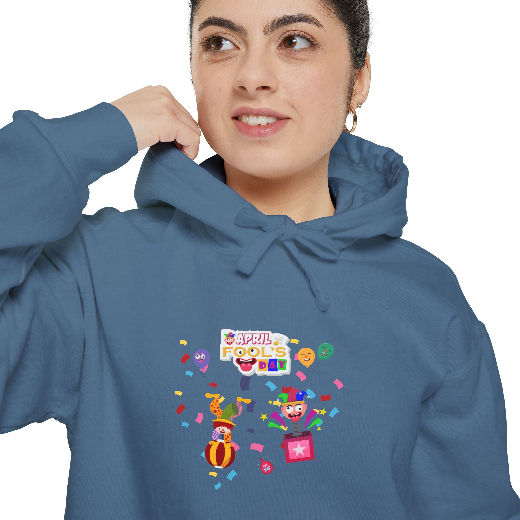 All April Fool's Day Unisex Garment-Dyed Hoodie