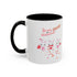 My Bunny Valentine Accent Coffee Mug (11, 15oz)