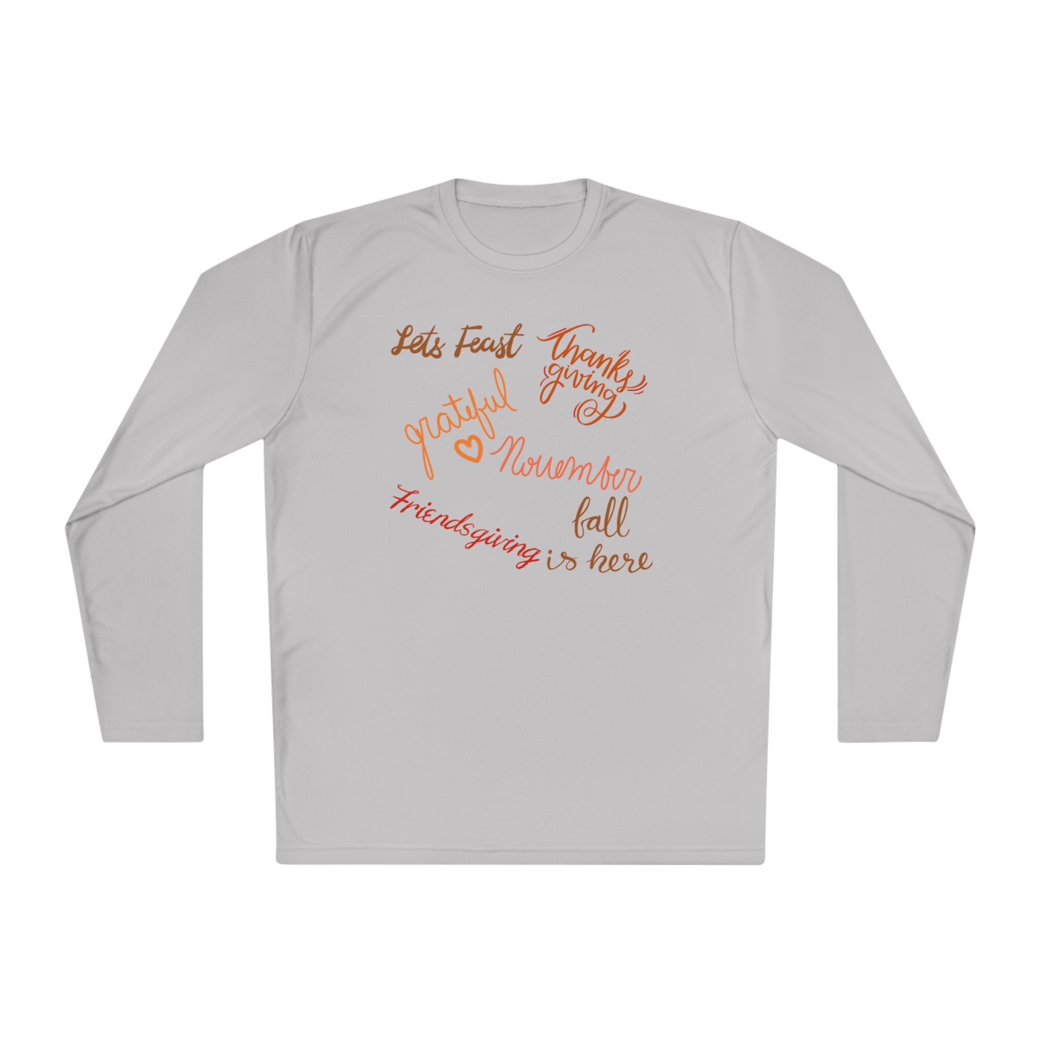 Thanksgiving Season Unisex Lightweight Long Sleeve Tee