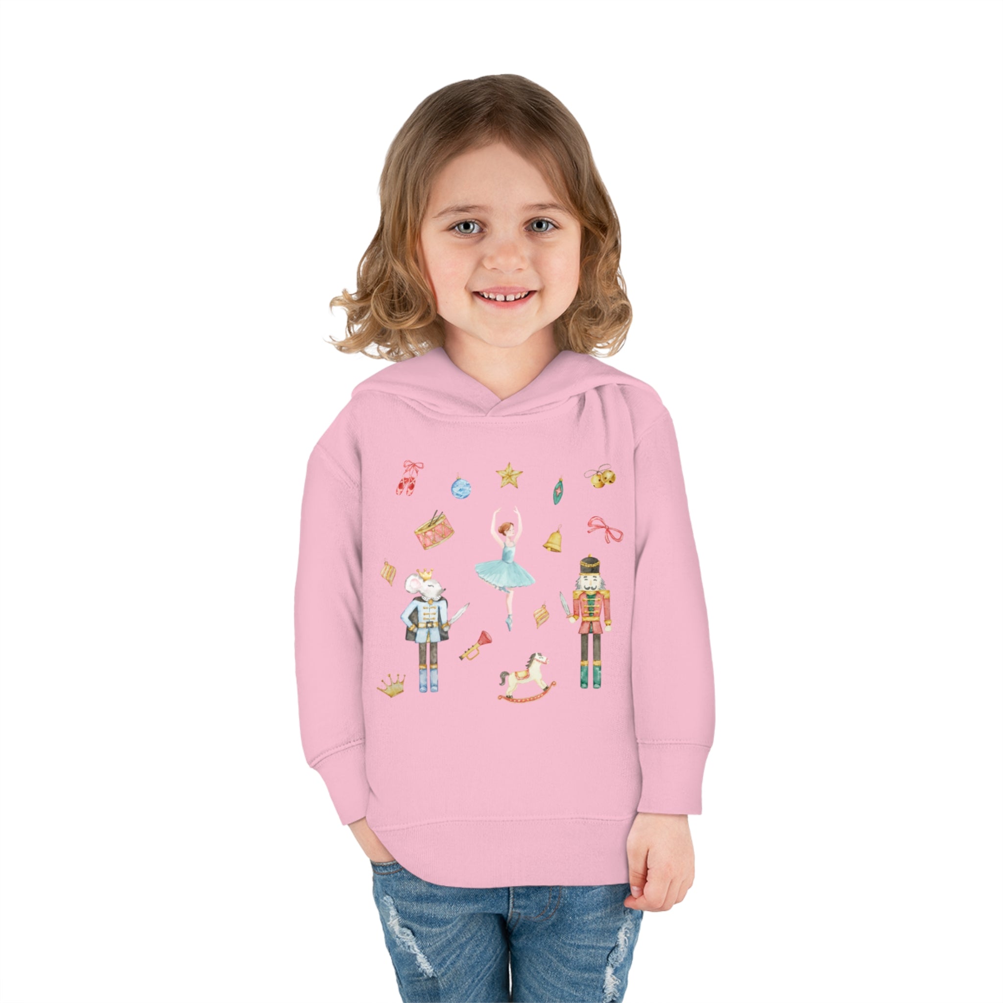 Nutcracker Toddler Pullover Fleece Hoodie
