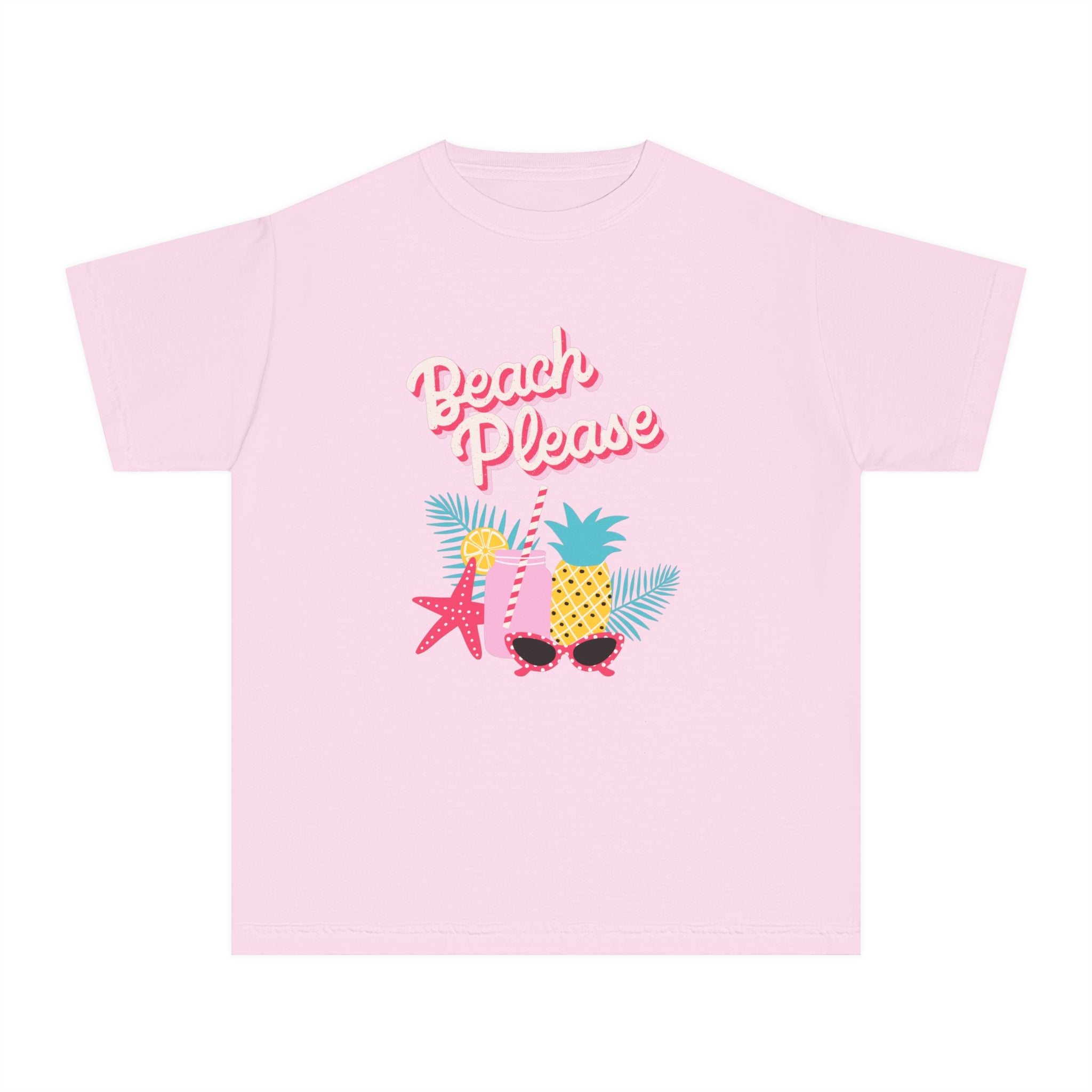 Beach Please Youth Midweight Tee