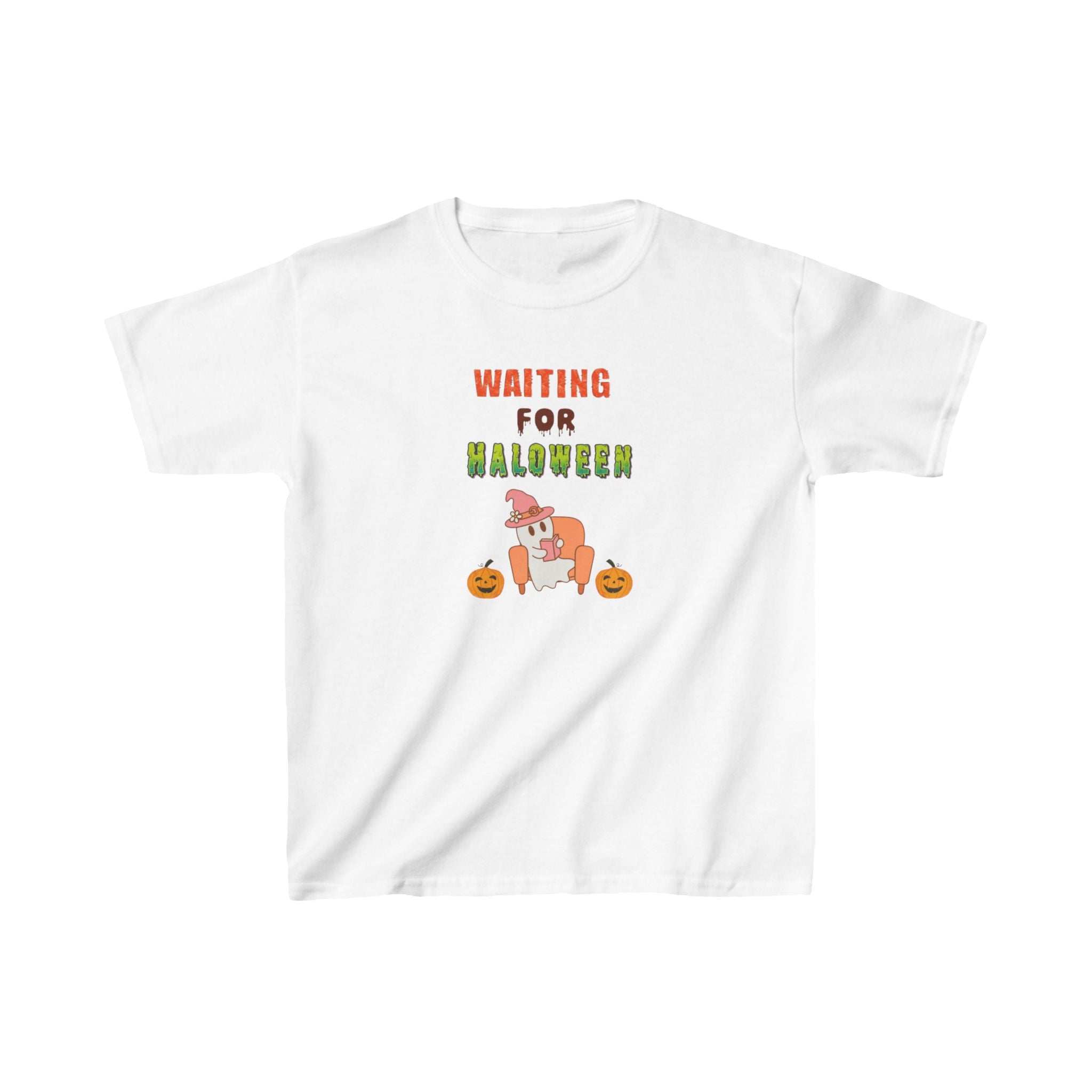 Waiting For Halloween Kids Heavy Cotton™ Tee