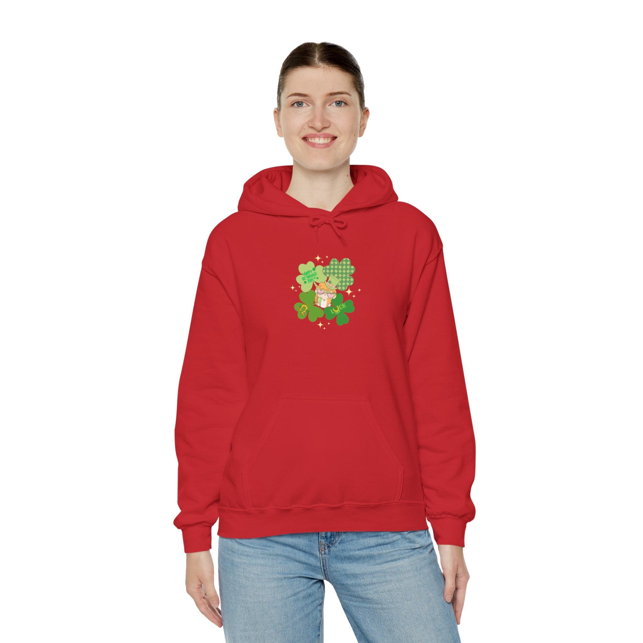 Retro St. Patty's Day Unisex Hooded Sweatshirt
