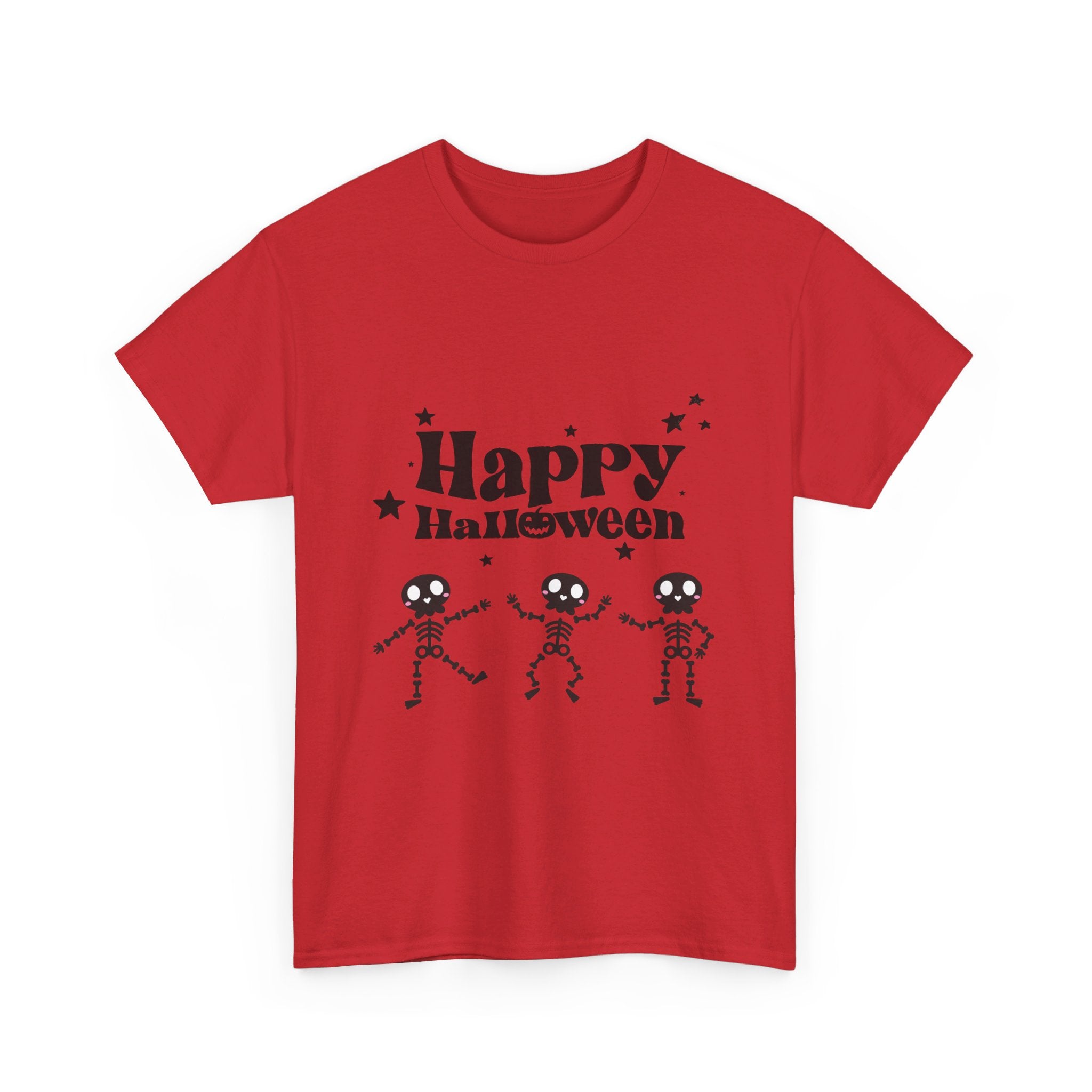 Happy Halloween Crew Unisex Heavy Cotton Tee