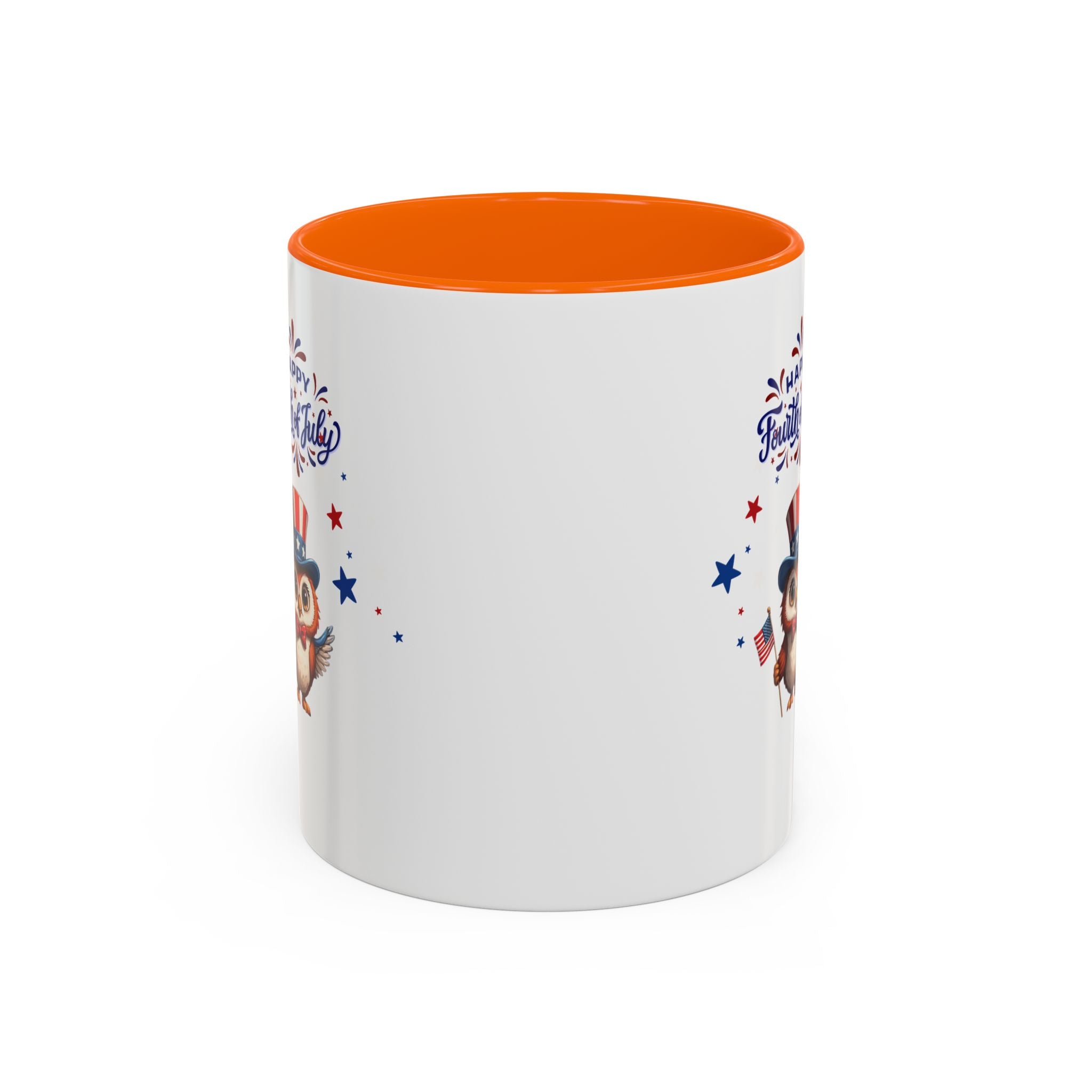 American Eagle Happy 4th of July Coffee Mug