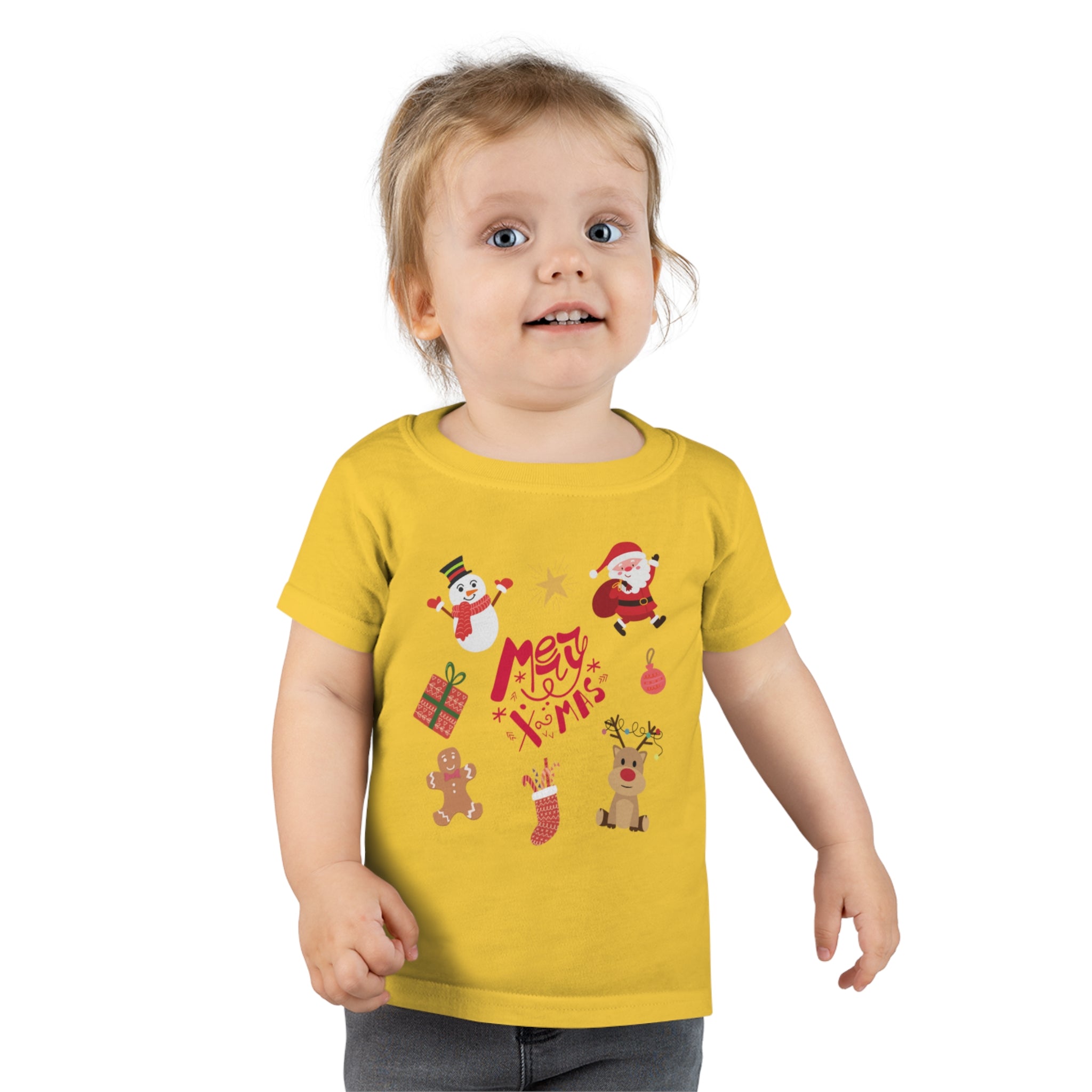 Merry Christmas Crew Toddler T-shirt
