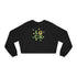 St Paddy's Day Women's Cropped Fleece Pullover