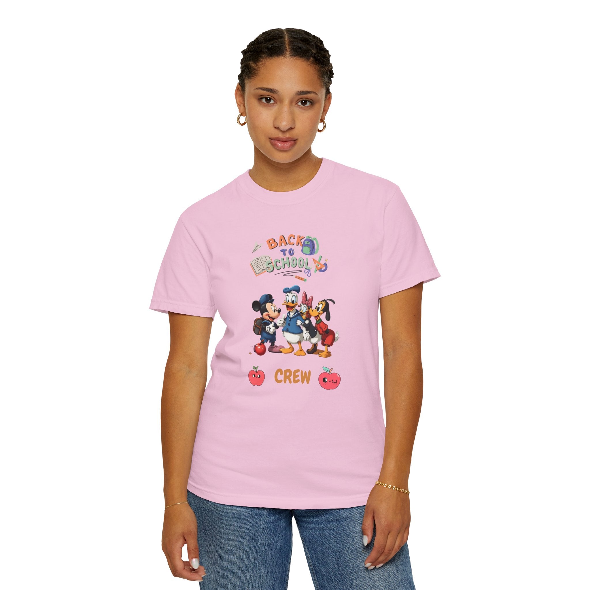 Back to School Crew Unisex Dyed T-Shirt