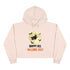 Happy All Hallows Eve Crop Hoodie