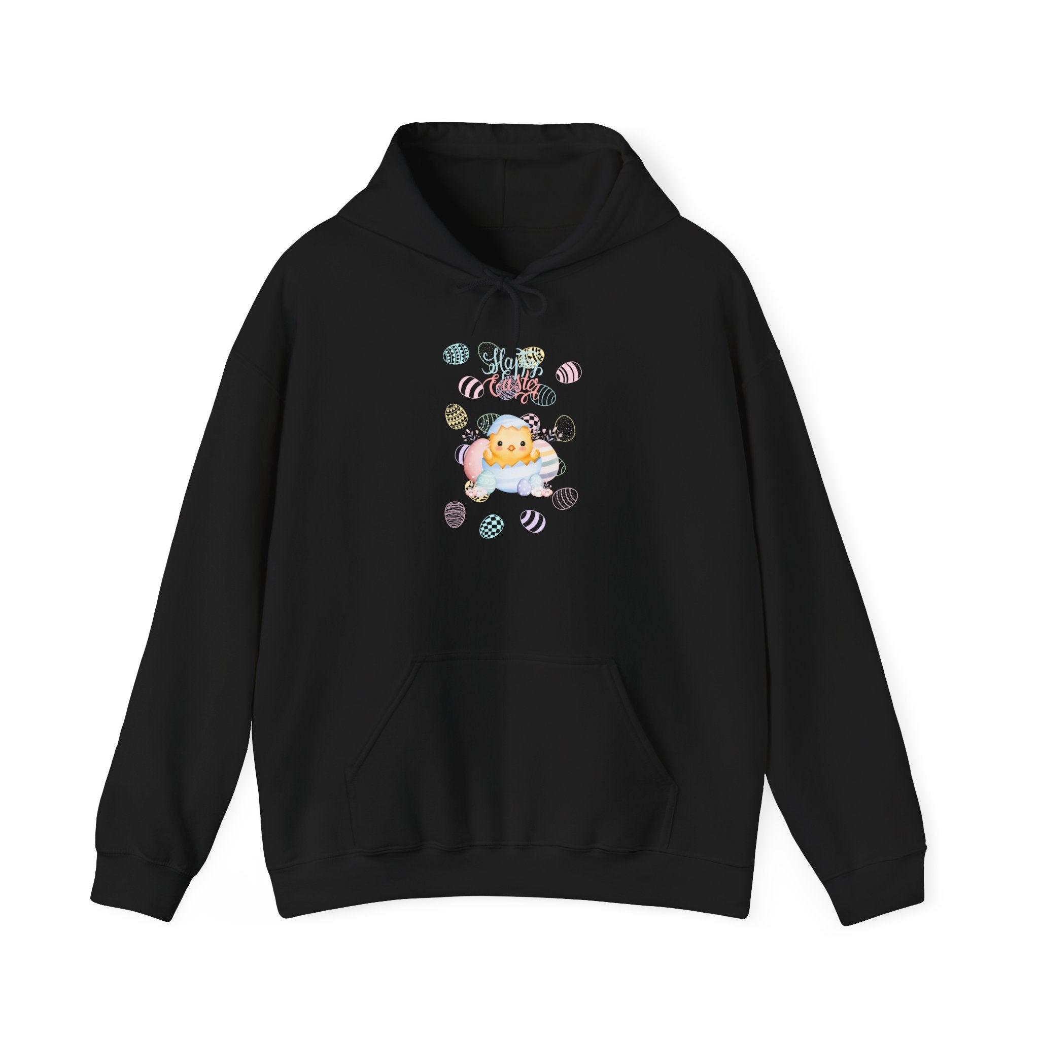 Chick Happy Easter Hooded Sweatshirt