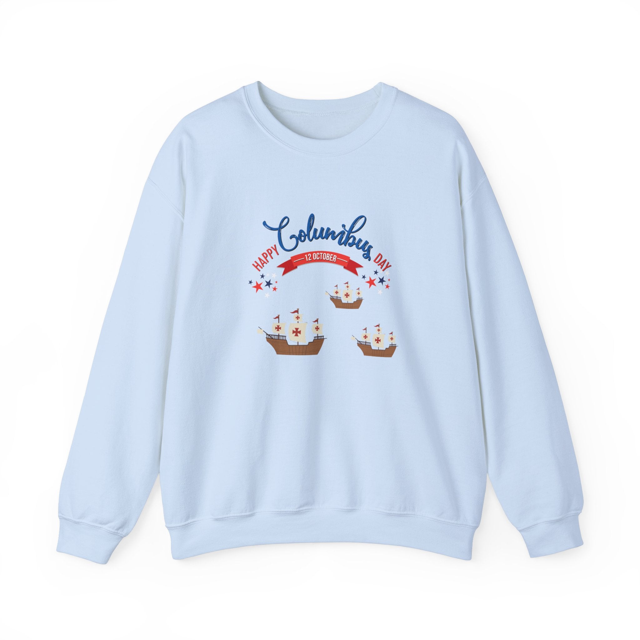 Happy Columbus Day Unisex Heavy Blend™ Crewneck Sweatshirt