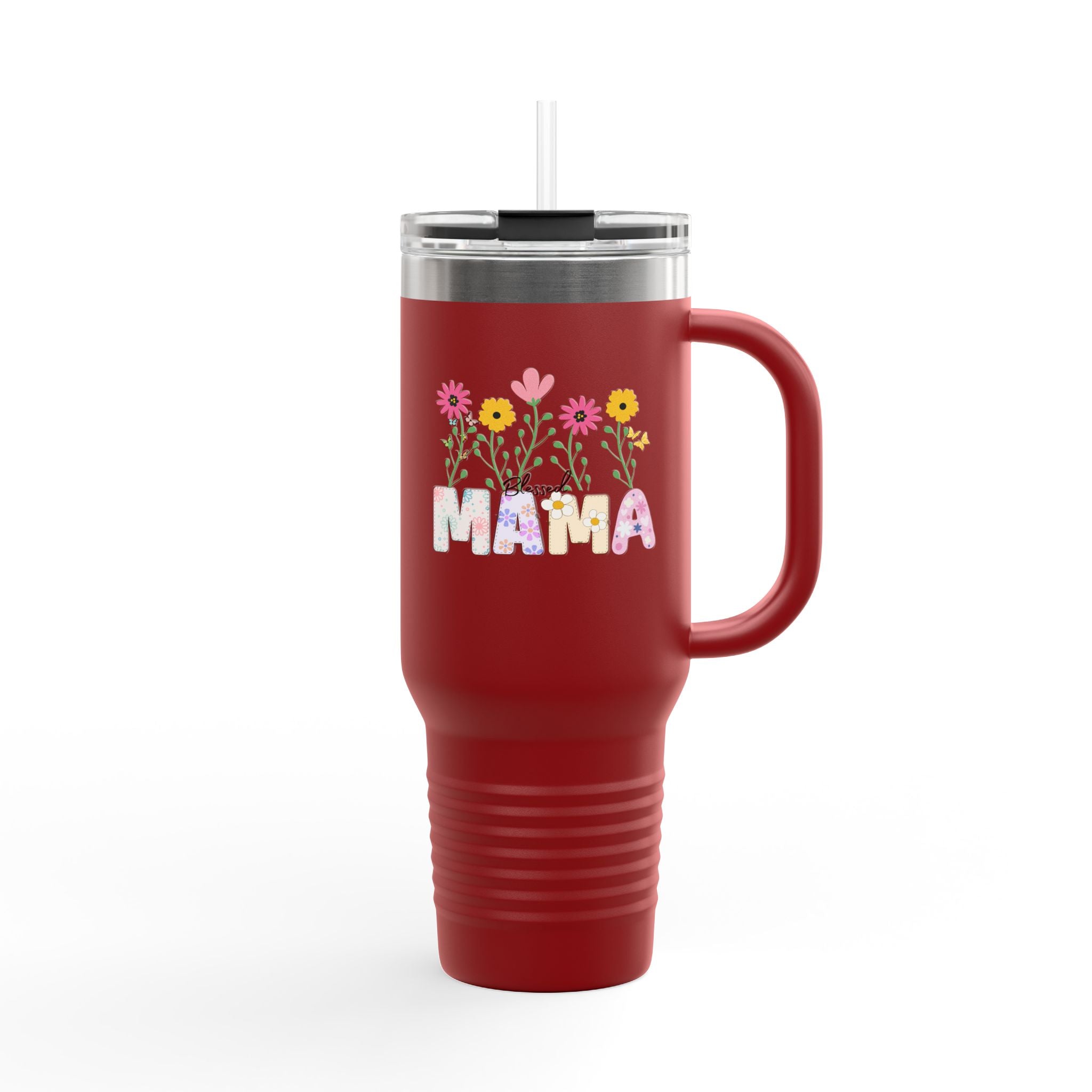 Blessed Mama Insulated Travel Mug - 40oz