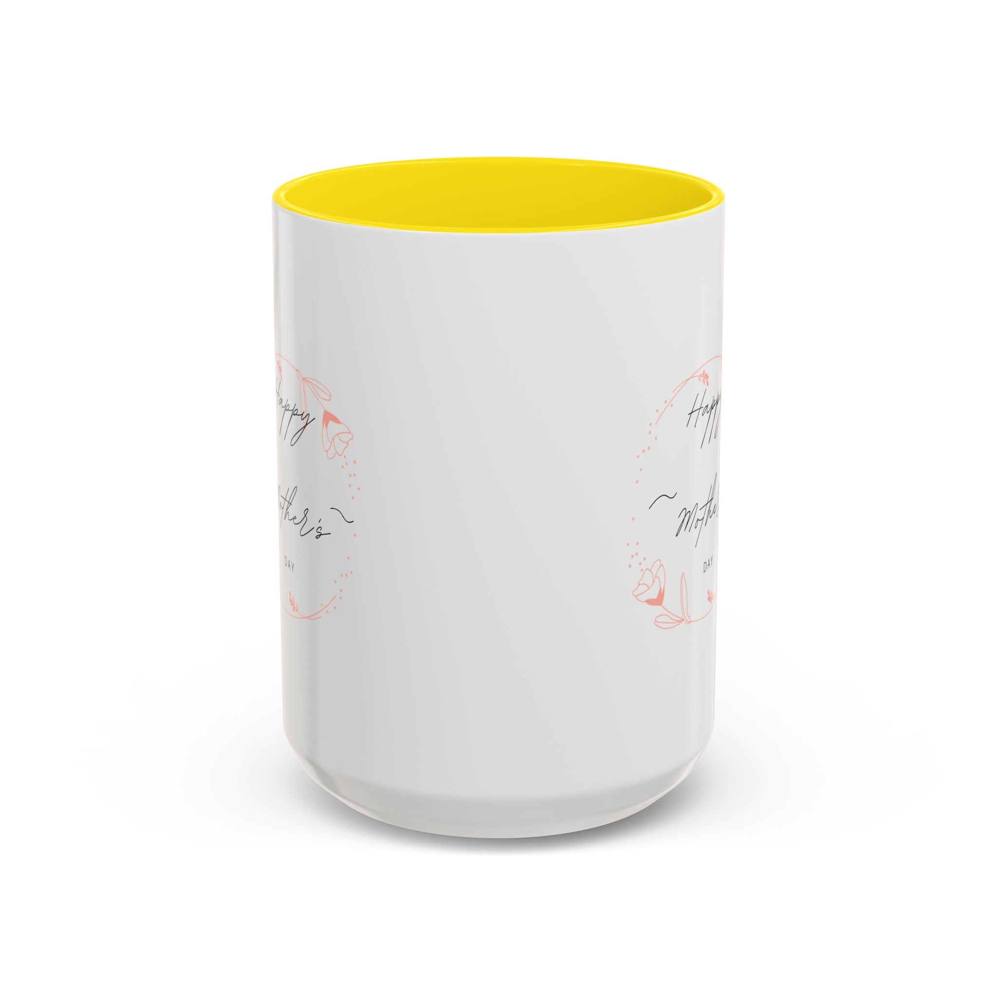 Happy Mom's Day Accent Coffee Mug  11oz & 15oz