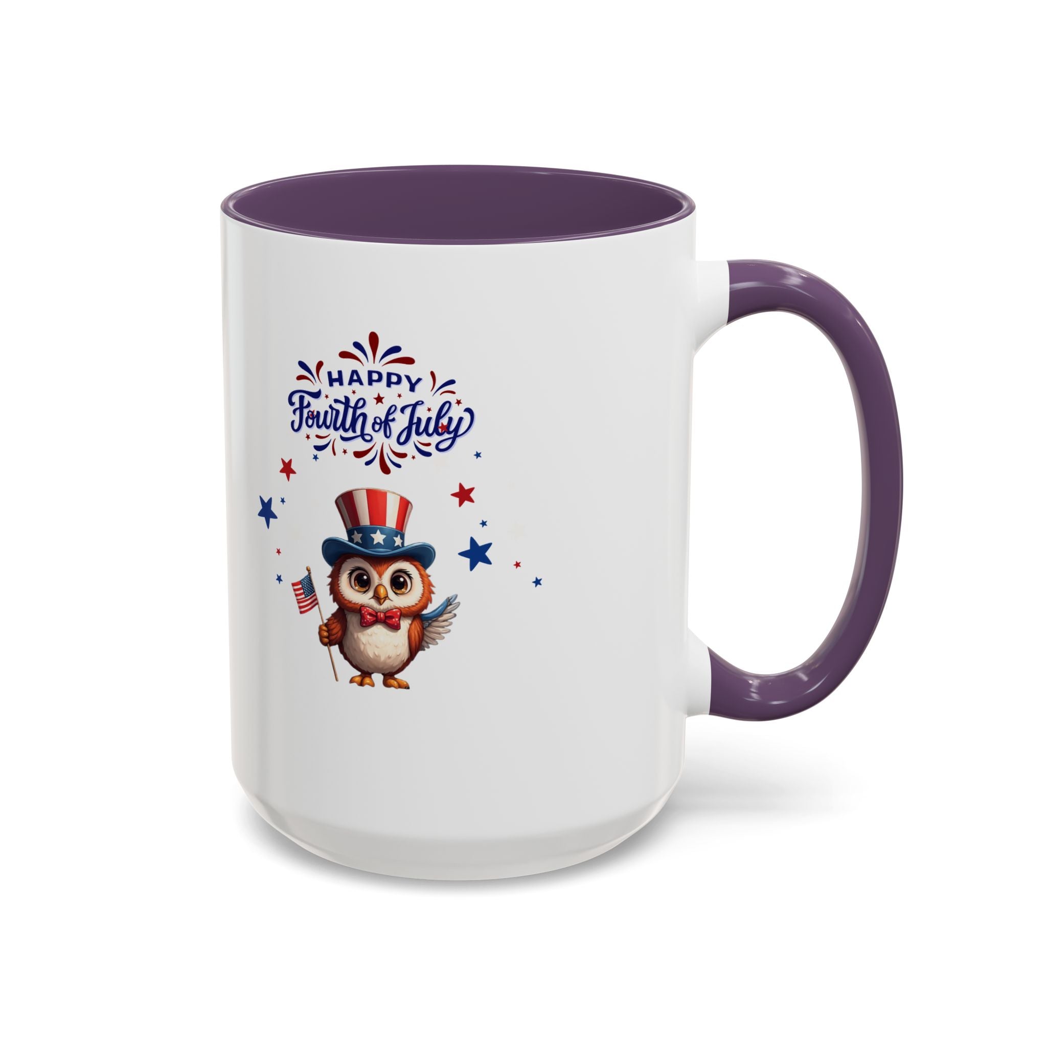 American Eagle Happy 4th of July Coffee Mug