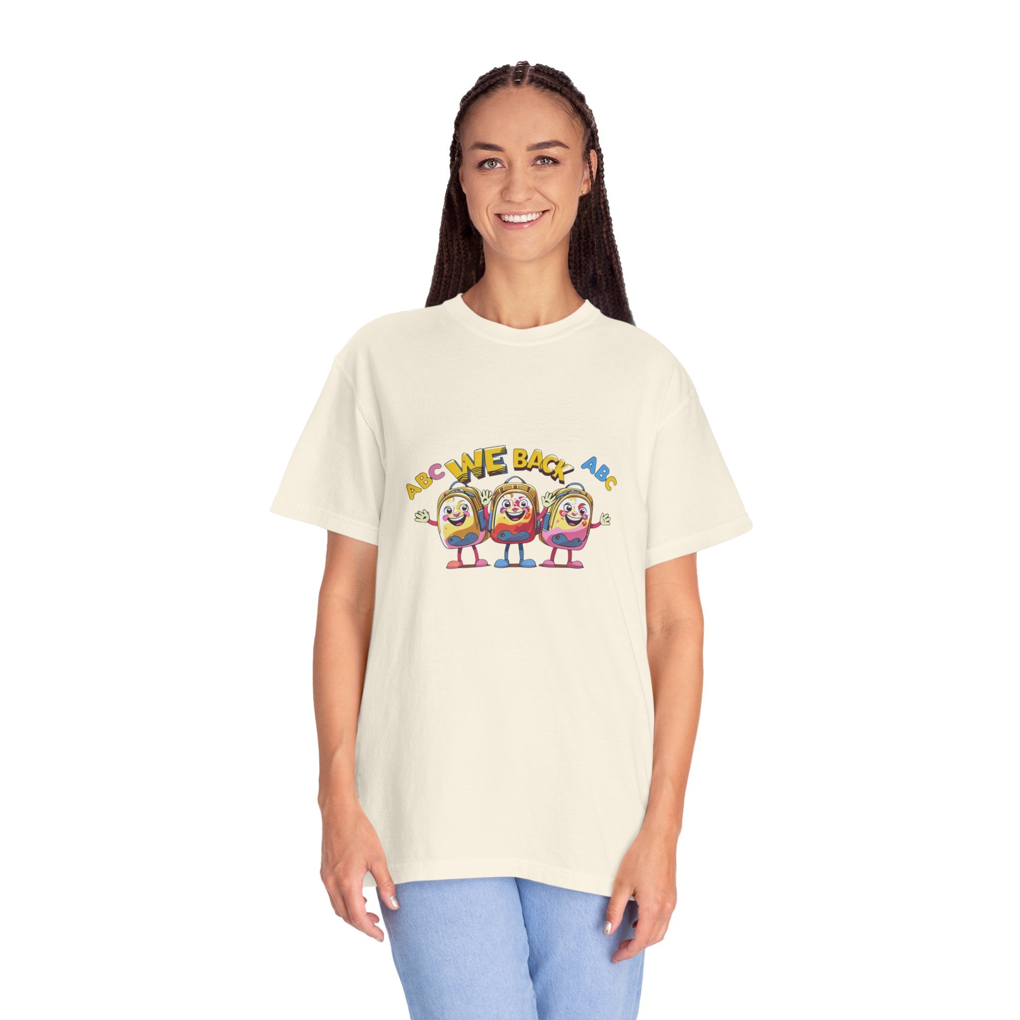 We Back Unisex Garment-Dyed T-shirt