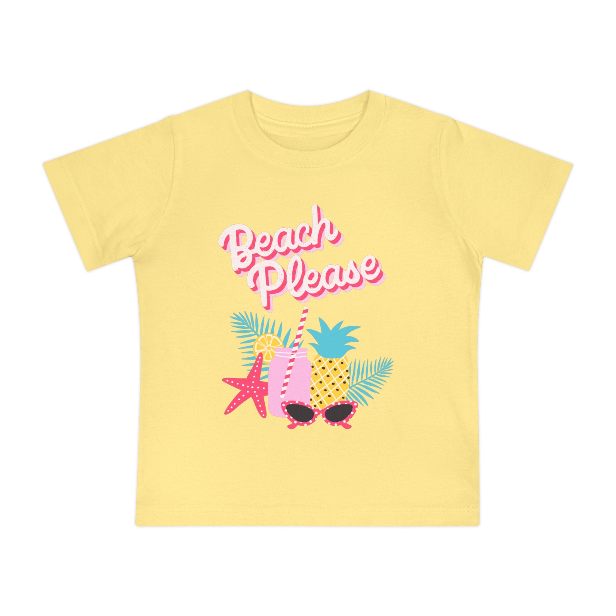 Beach Please Baby Short Sleeve T-Shirt