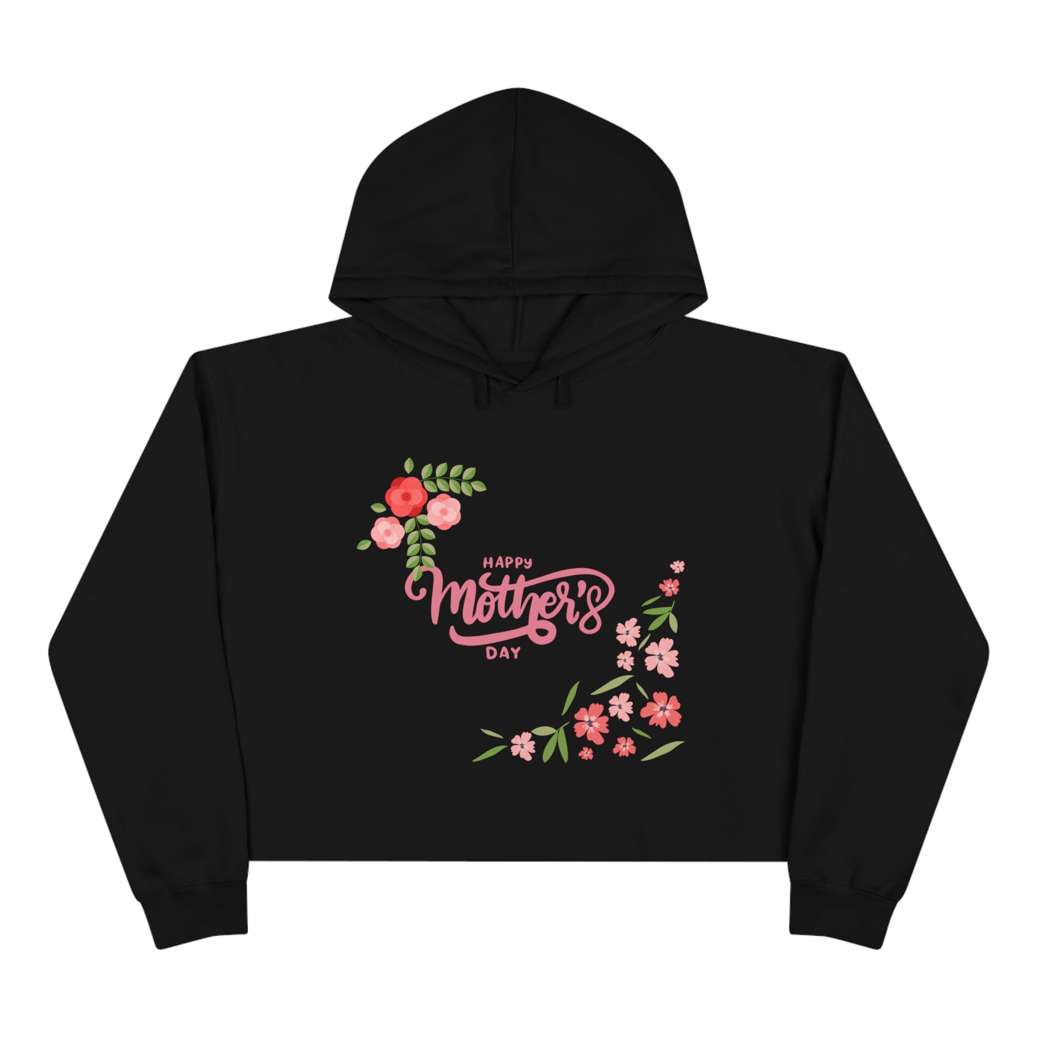 Mom's Day Crop Hoodie